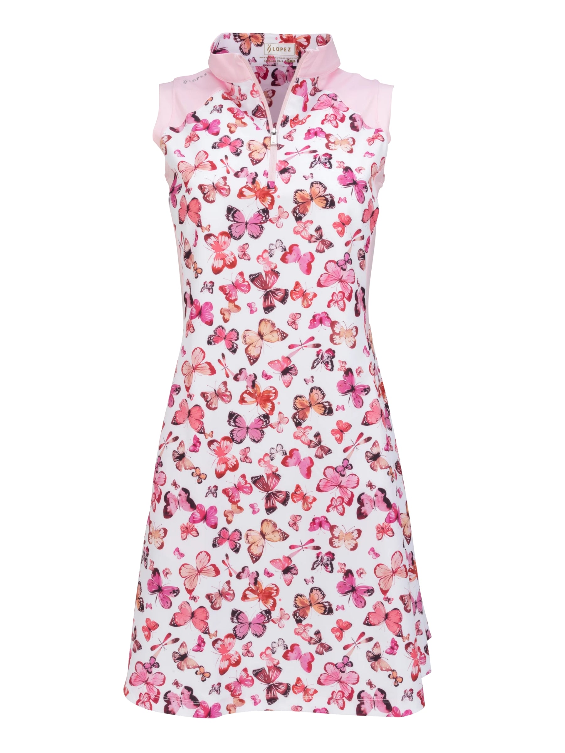 chinese dress ladies Plus Size Butterfly Golf Dress