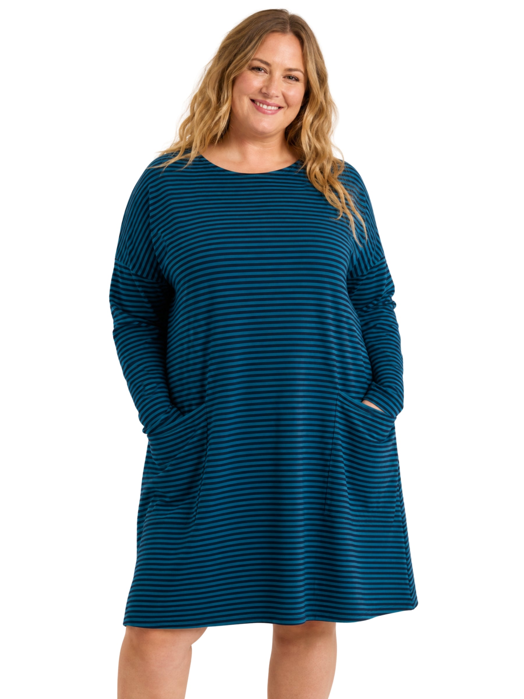 Mill Pool Flared Dress - Pellitras Maritime Estuary