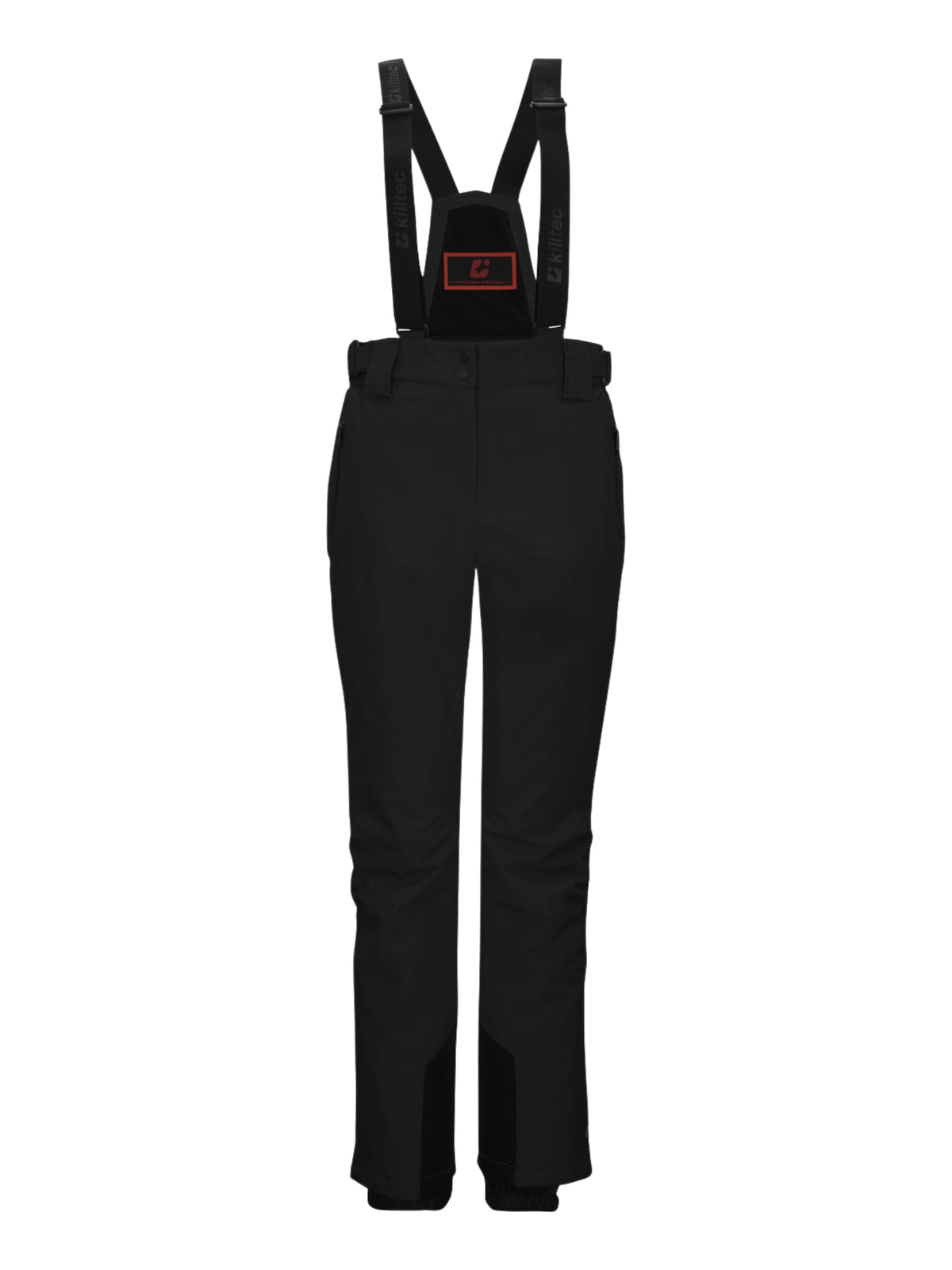 KSW 249 Plus Size Ski Bib Pants - Black