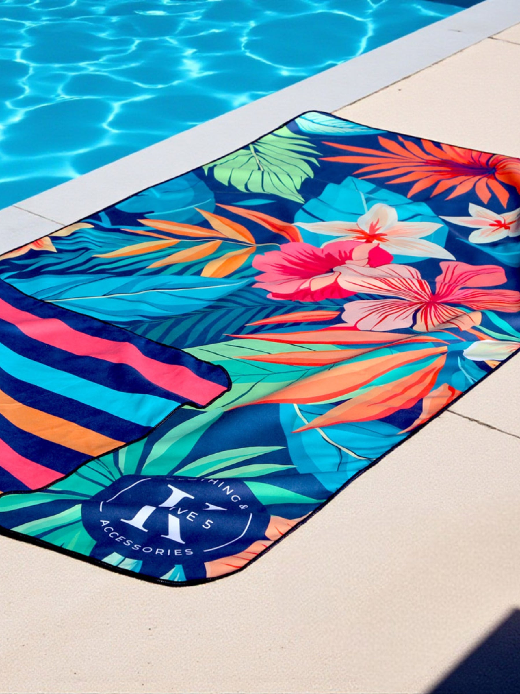 Serviette Microfibre - Brise Florale