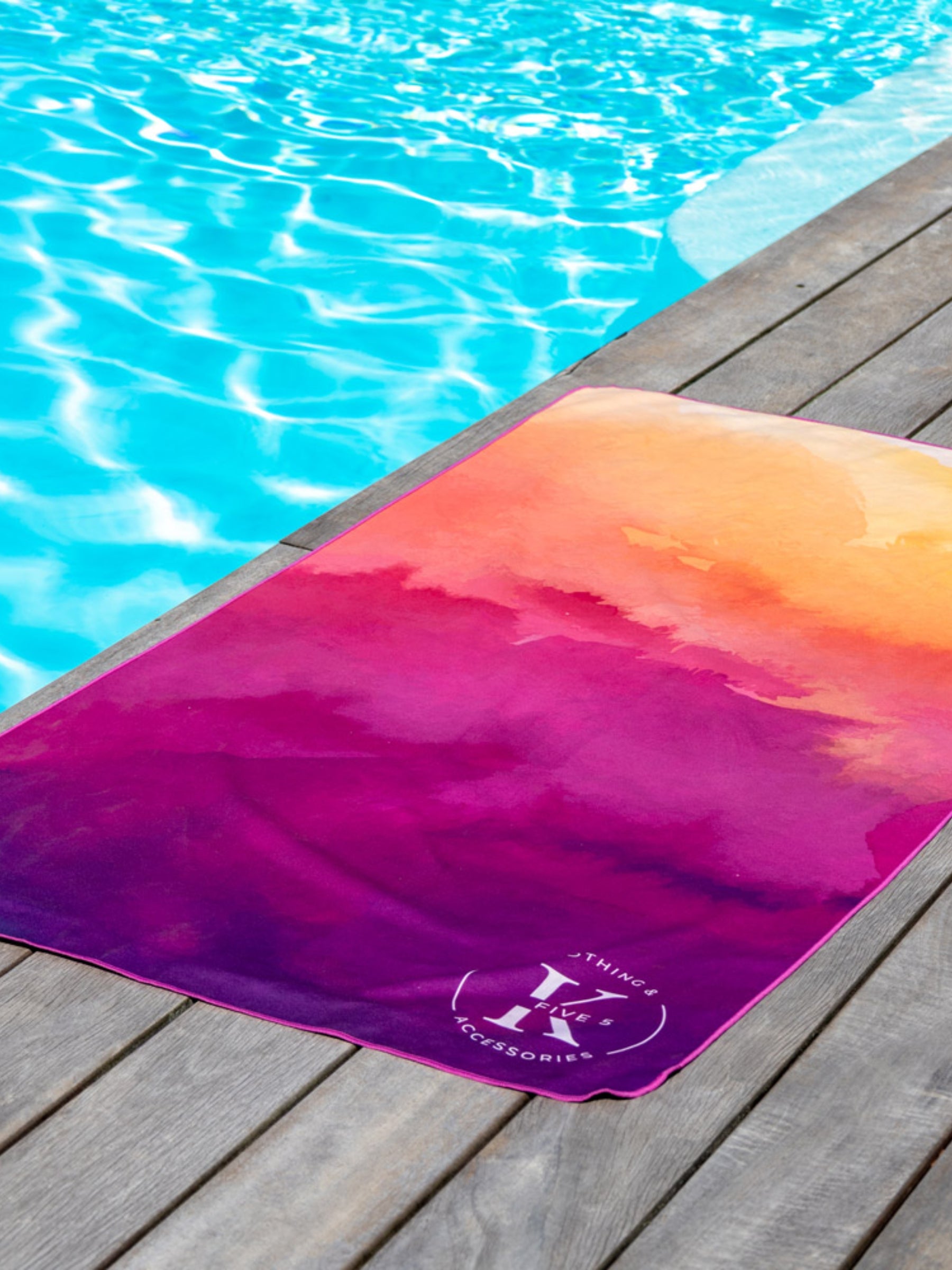 Serviette Microfibre - Flamme Tropicale
