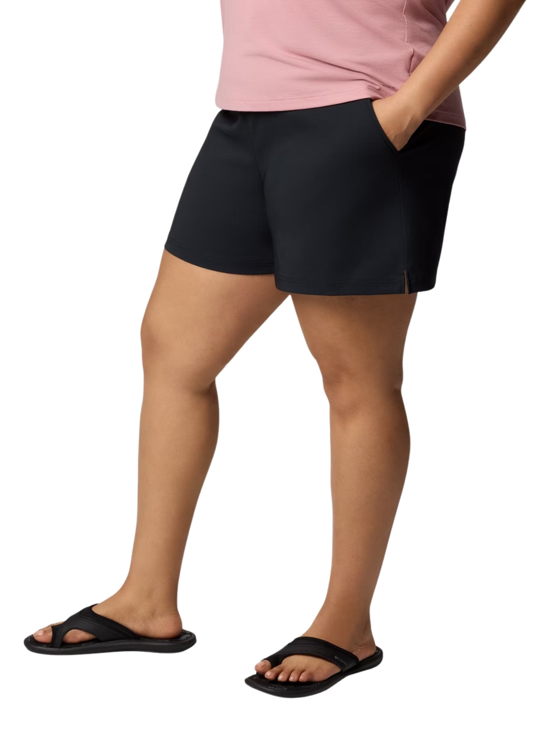 Short All Season Taille Plus - Noir