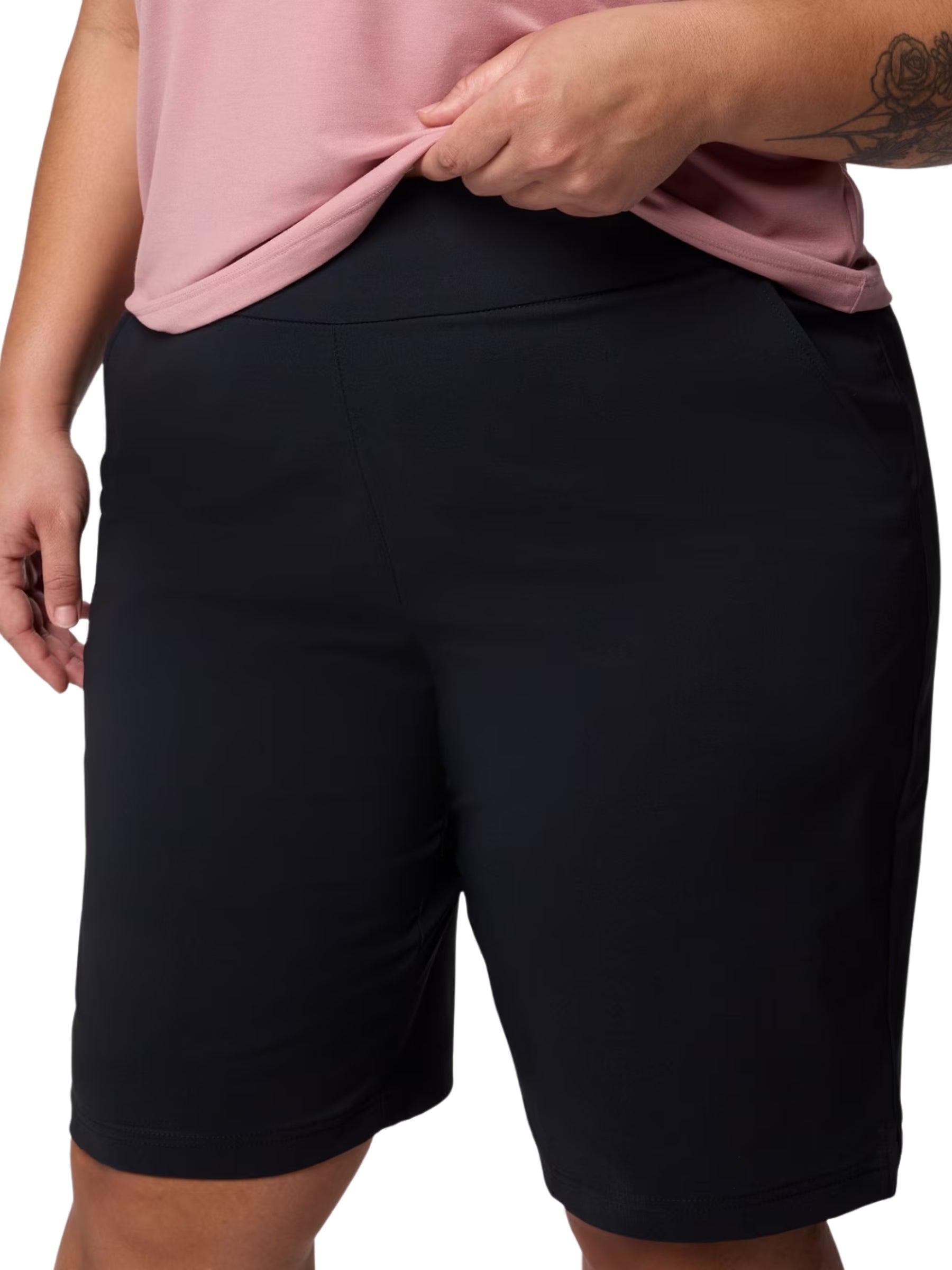 Short Long All Season Taille Plus - Noir