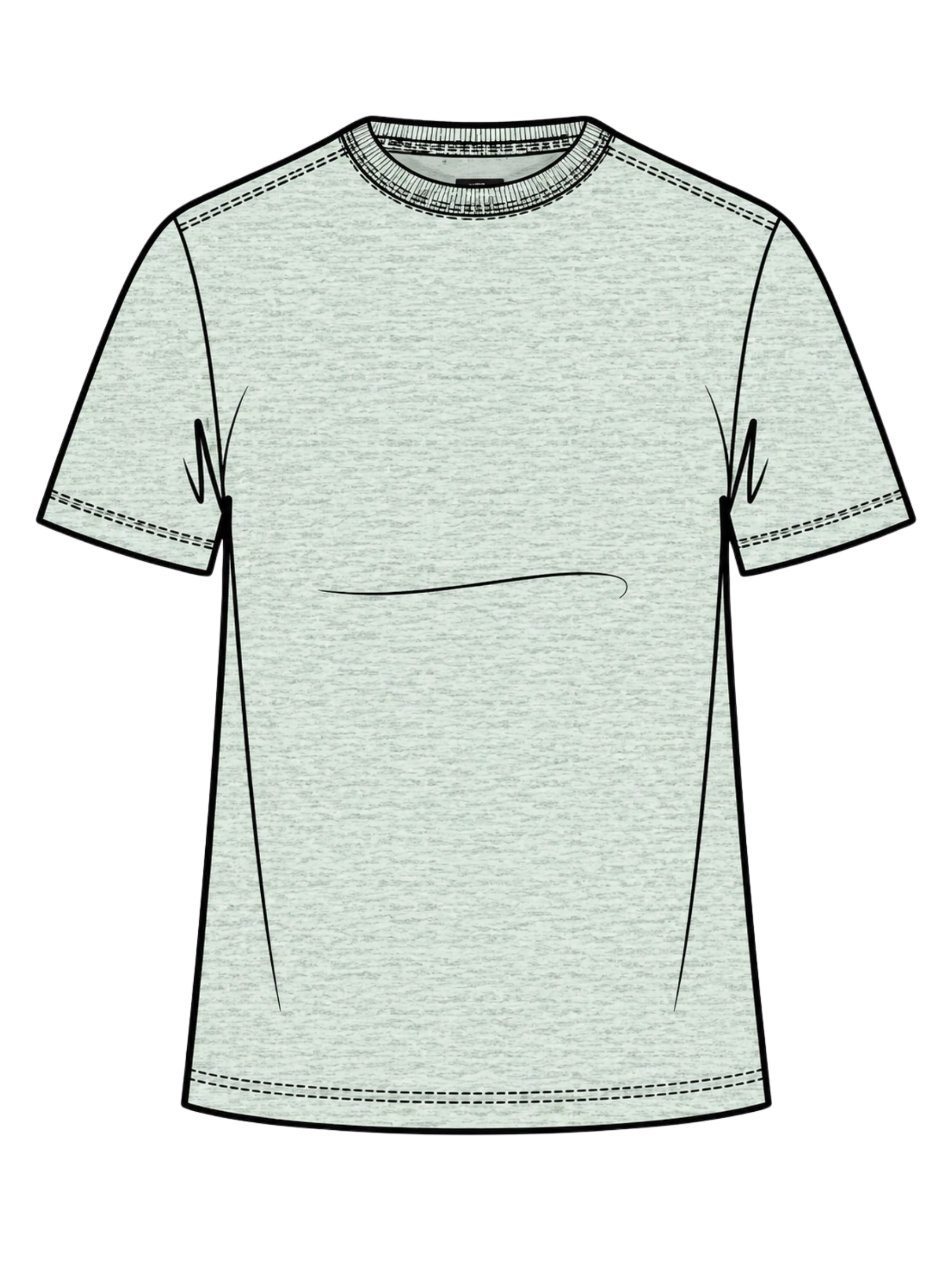 Parsons Point Logo Plus Size T-shirt - Tea Light Heather