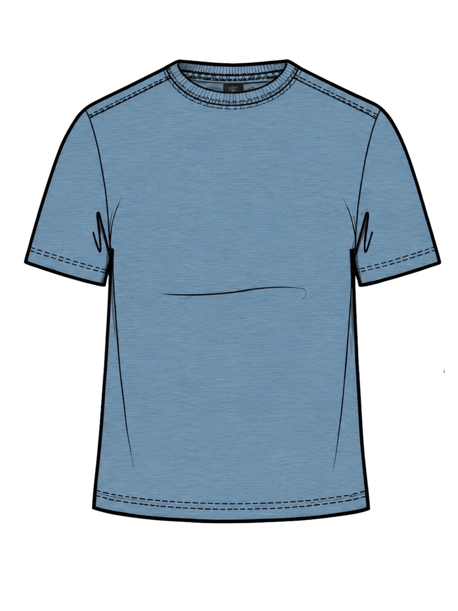 Parsons Point Logo T-Shirt Plus Size - Rainy Day Heather