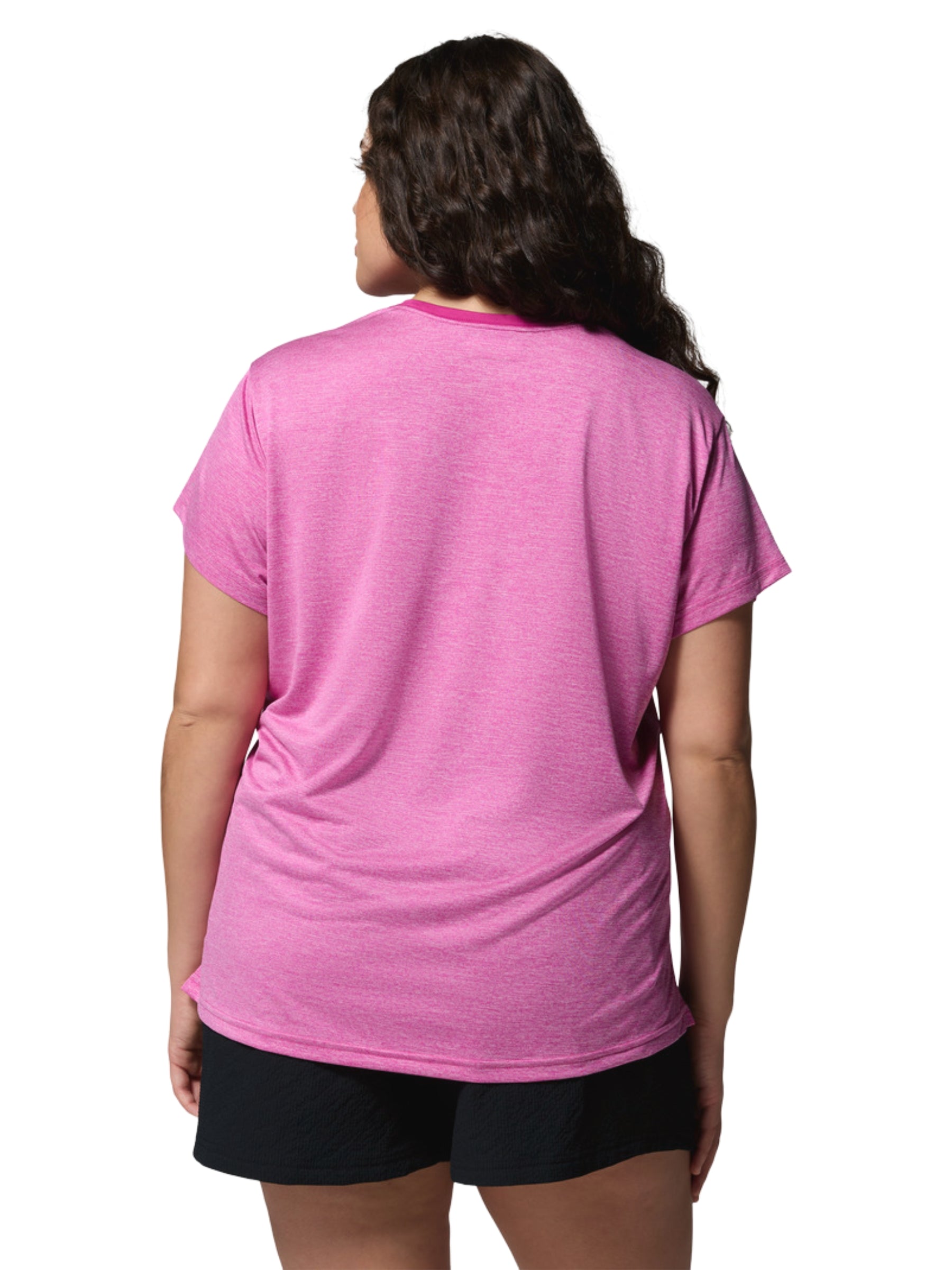 T-shirt BlueVista Hill Taille Plus - Fuchsia Heather