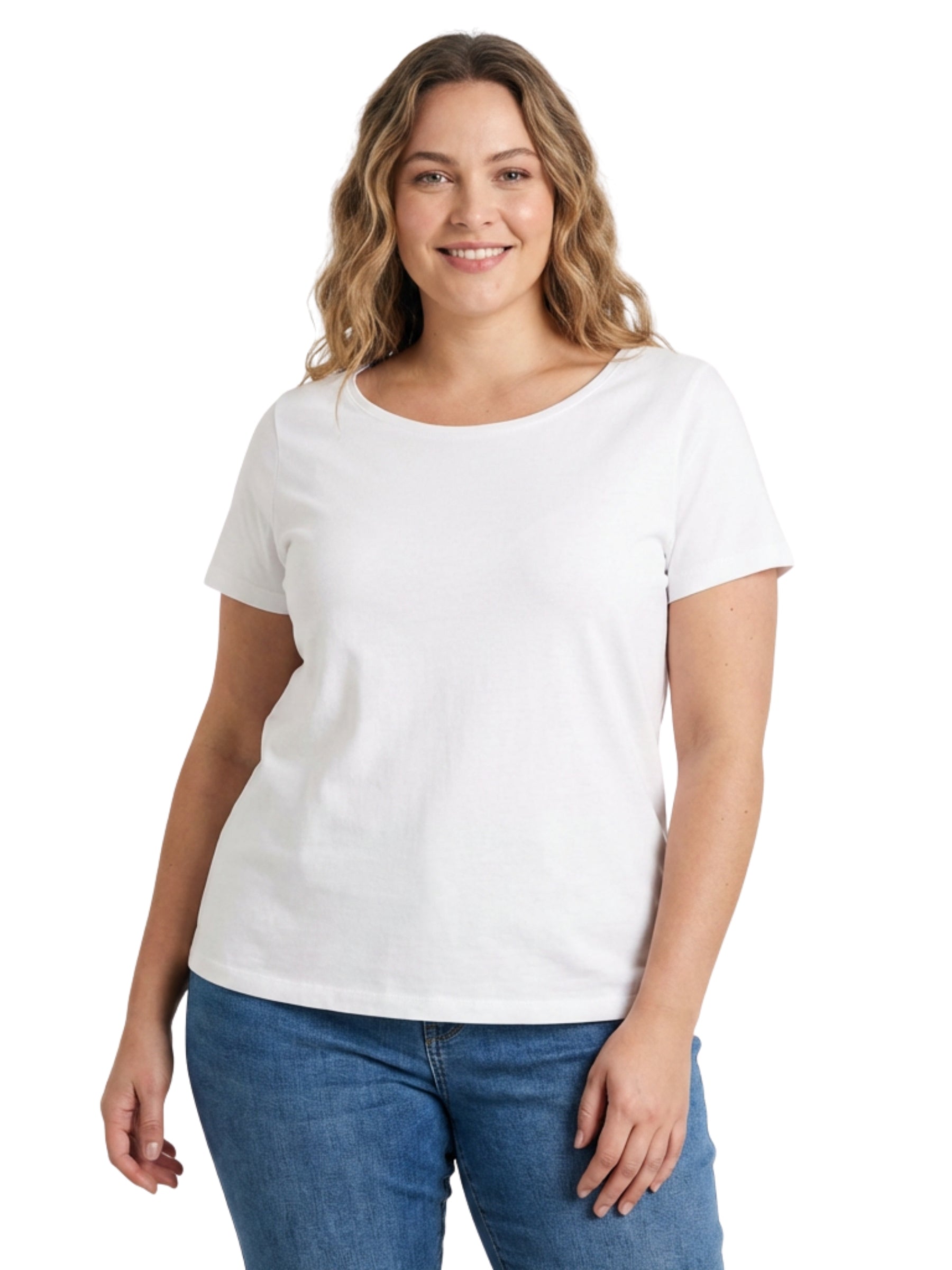 T-shirt Camerance en coton biologique Taille Plus - Salt