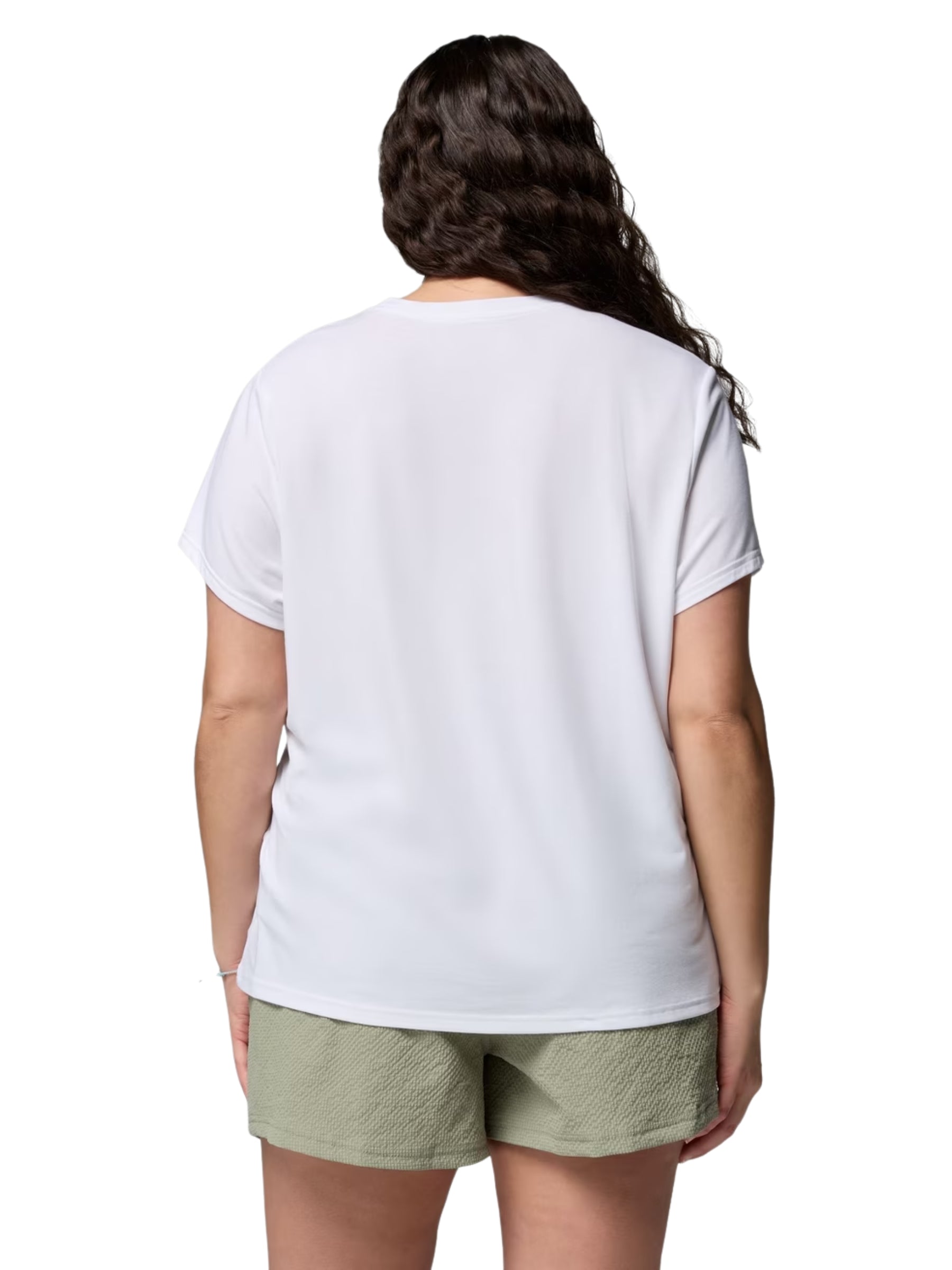 T-shirt Doux et Extensible CSC Taille Plus - Blanc