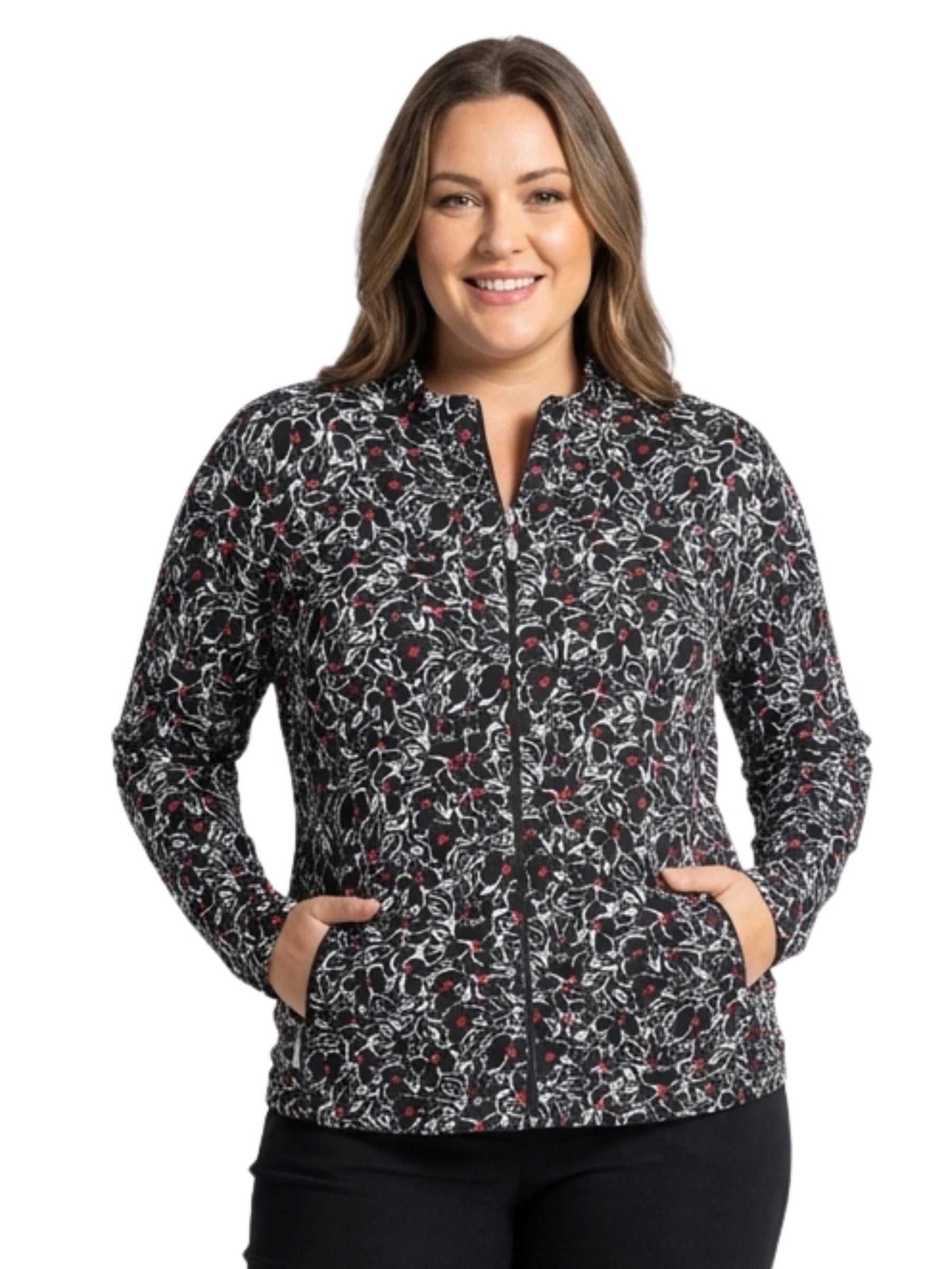 Veste de Golf Nova Taille Plus - Flora