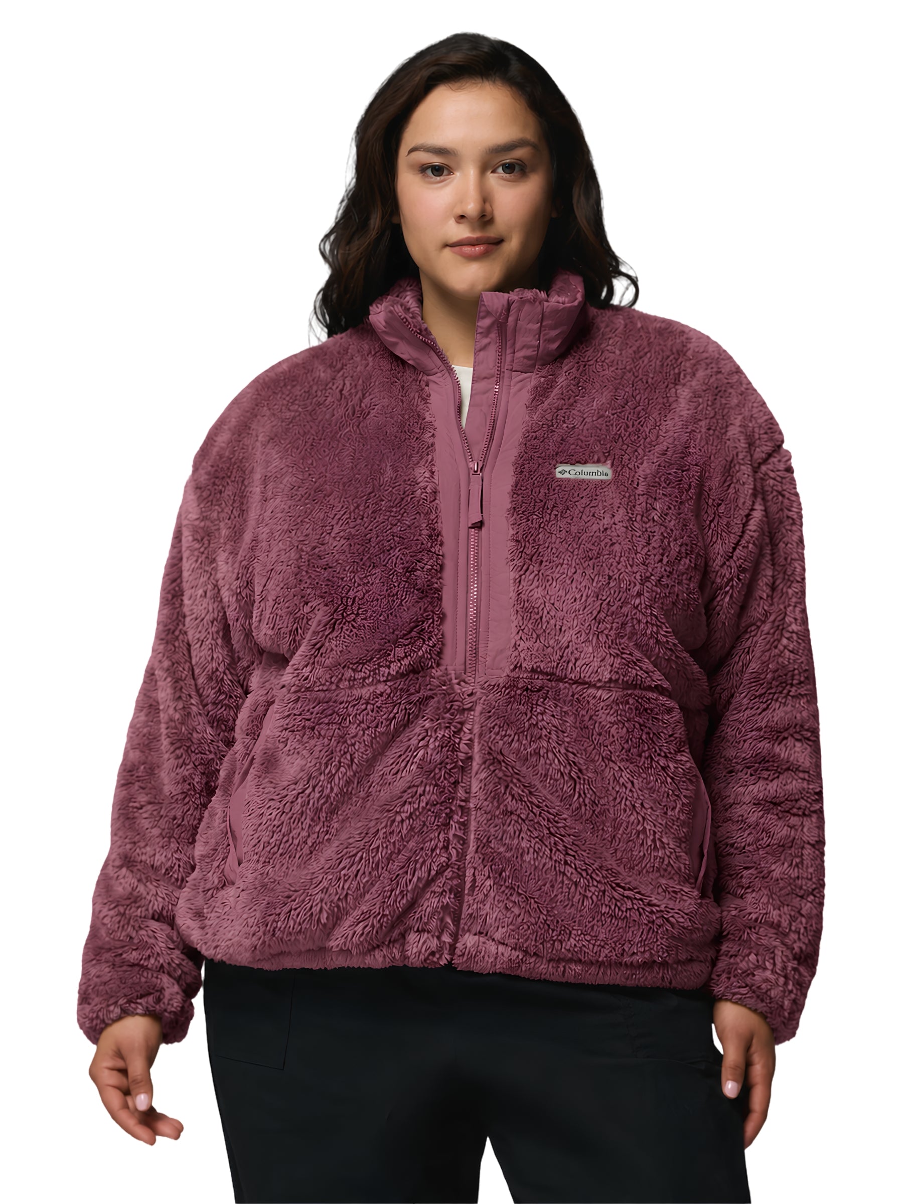 Veste en Sherpa Boundless Discovery II Taille Plus - Antique Mauve