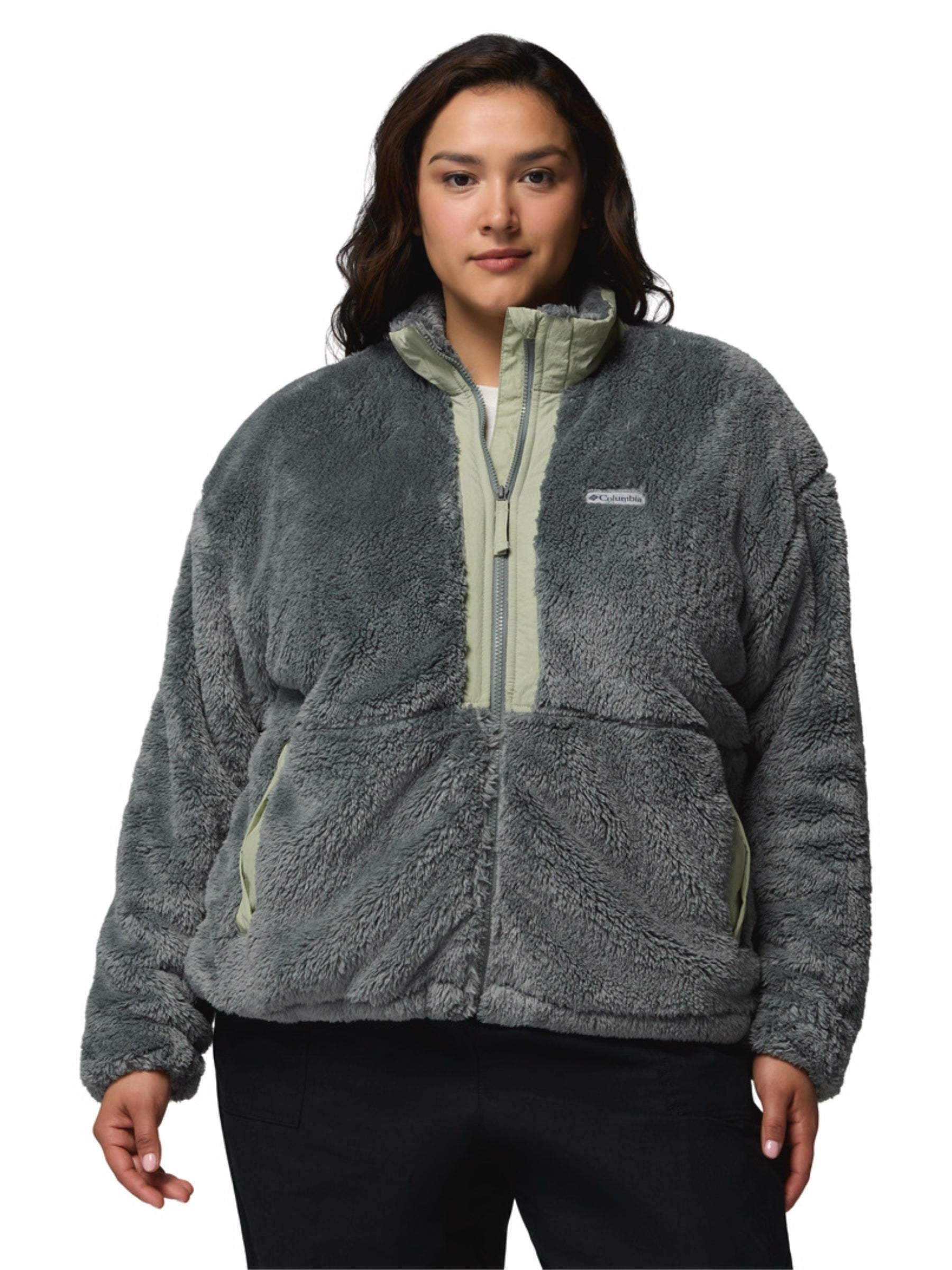 Women's Plus Size Boundless Discovery II Sherpa Jacket - Sedona Sage & Safari