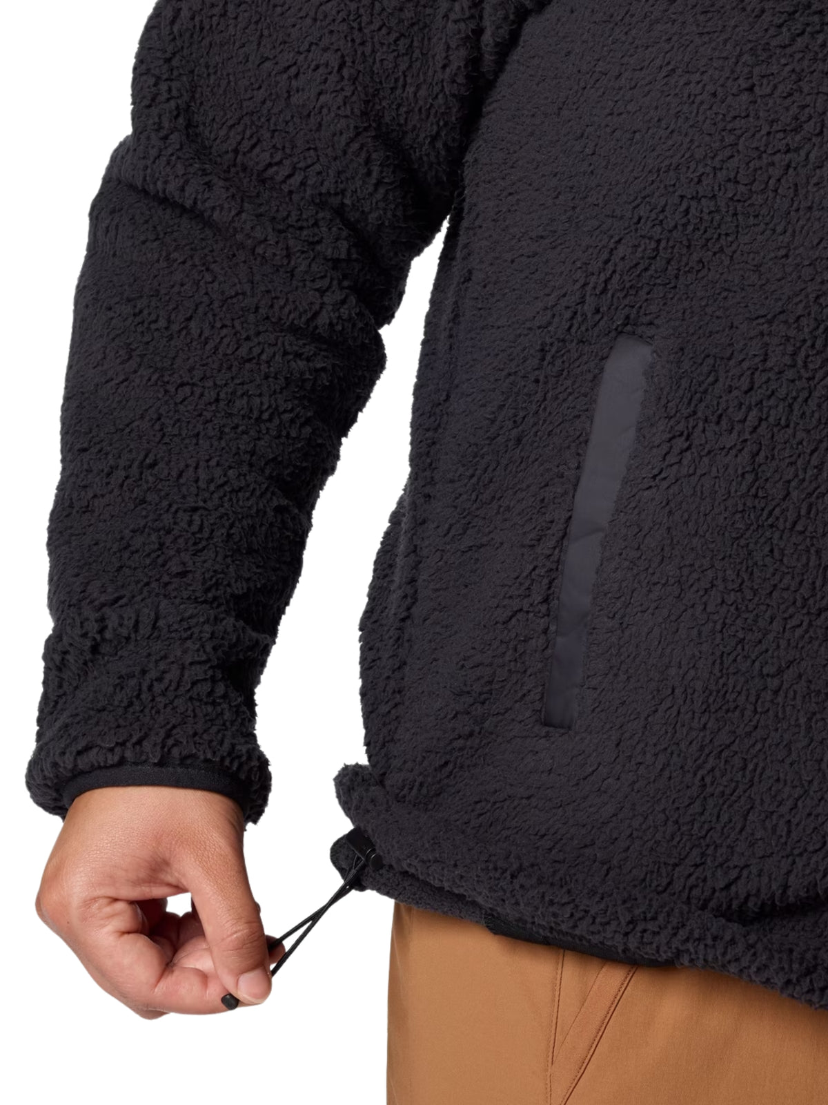 West Bend Full Zip II Fleece Jacket - Plus Size - Black