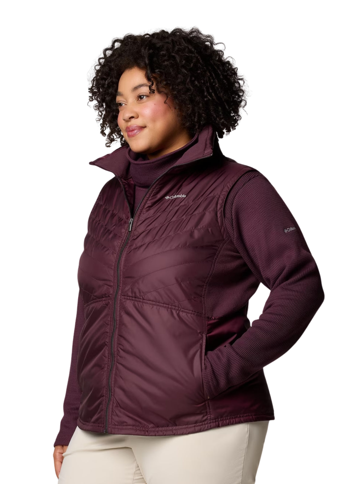 Columbia Women's Plus Size Mix It Around III Sleeveless Vest - Moonvista
