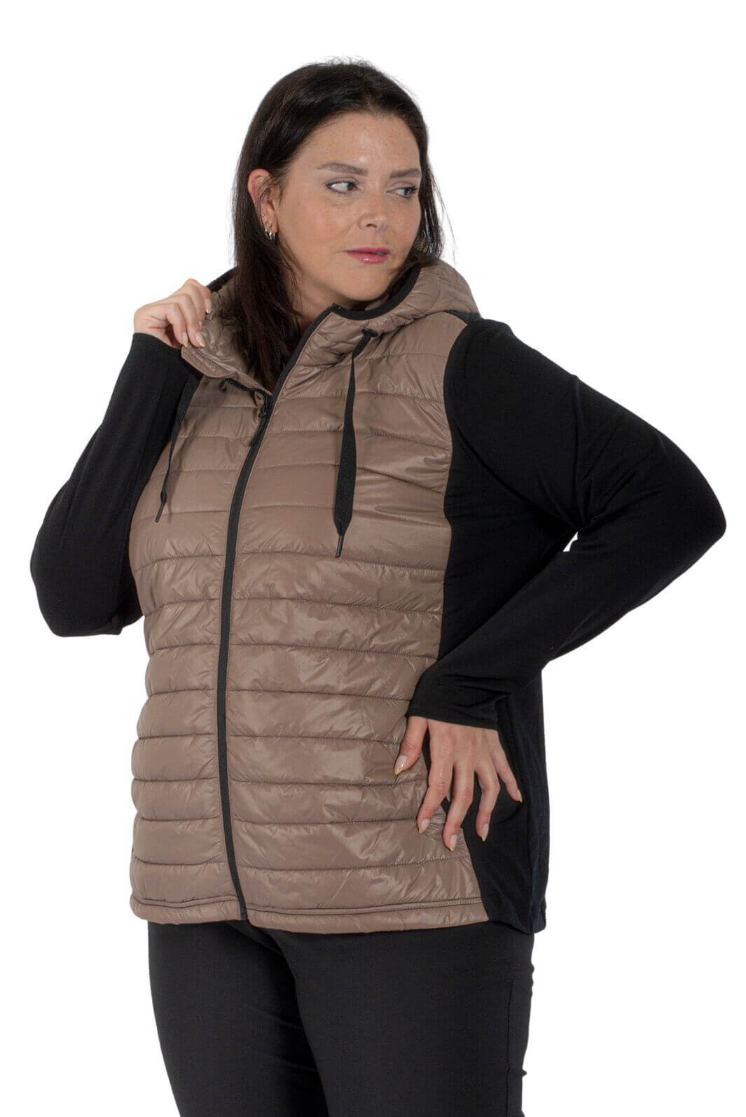 Veste Taille Plus Hybride Isolée Lorenza de Sportive Plus