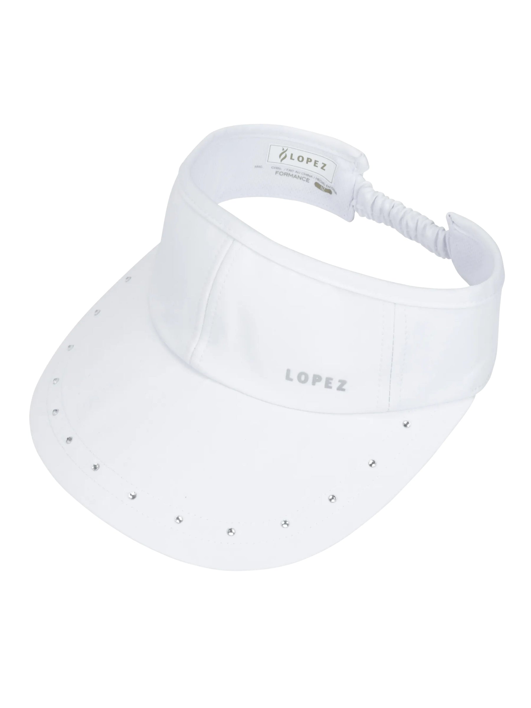 Visière Bling - Blanc
