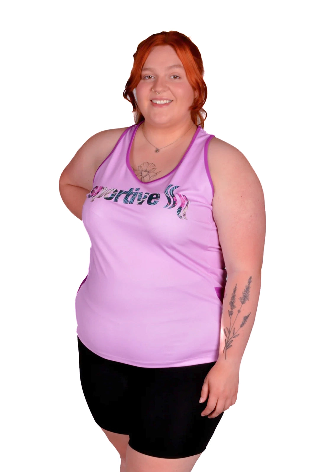 Camisole Taille Plus de Triathlon Avec Poches, Imala Eze de Sportive Plus