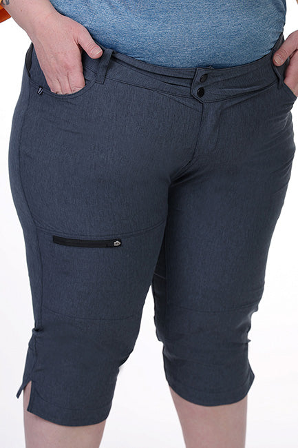 Capri de vélo de montagne (avec cuissard amovible inclus) Taille Plus de Jolie Ride