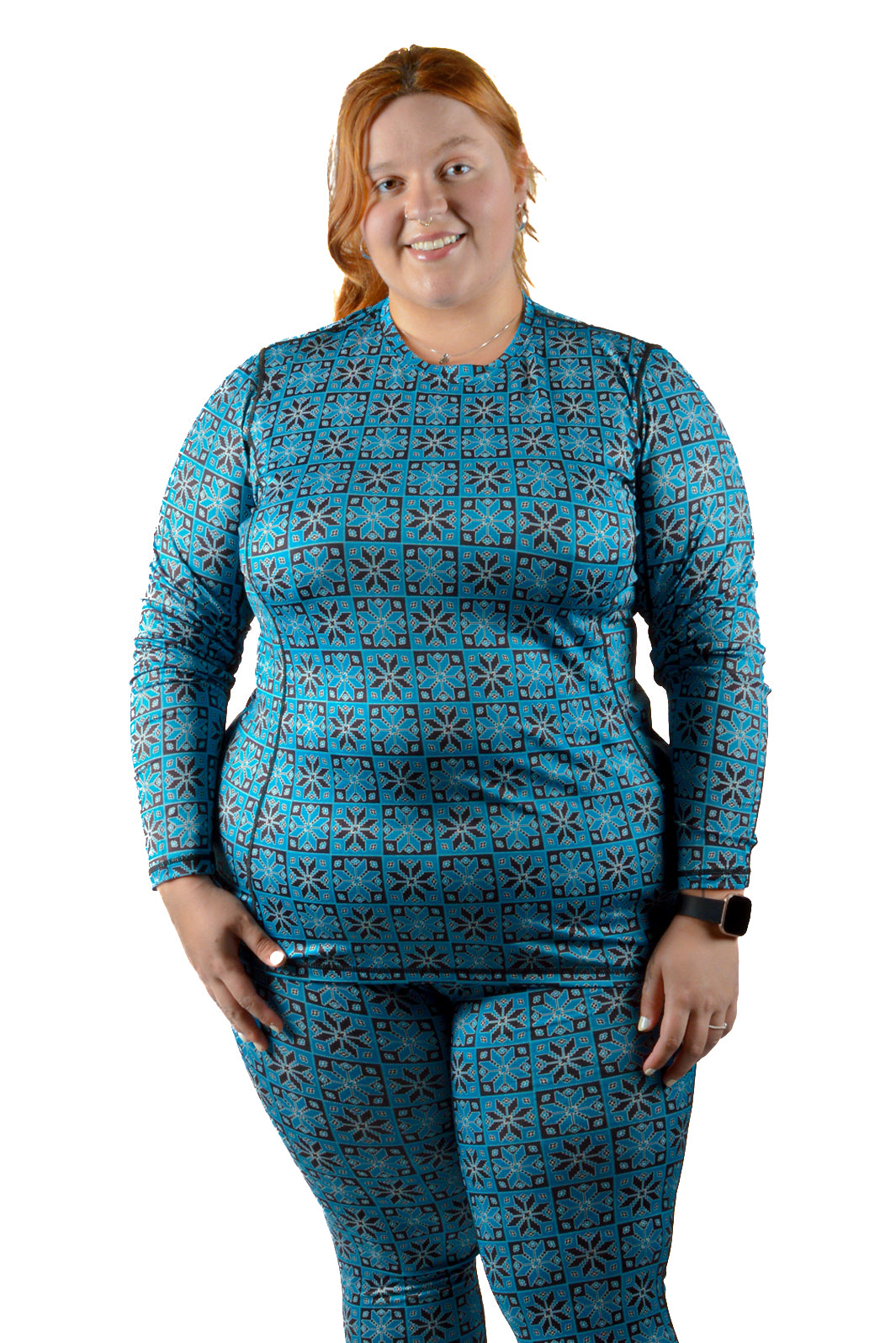 Plus Size Coconut C Sweater Base Layer by Sportive Plus