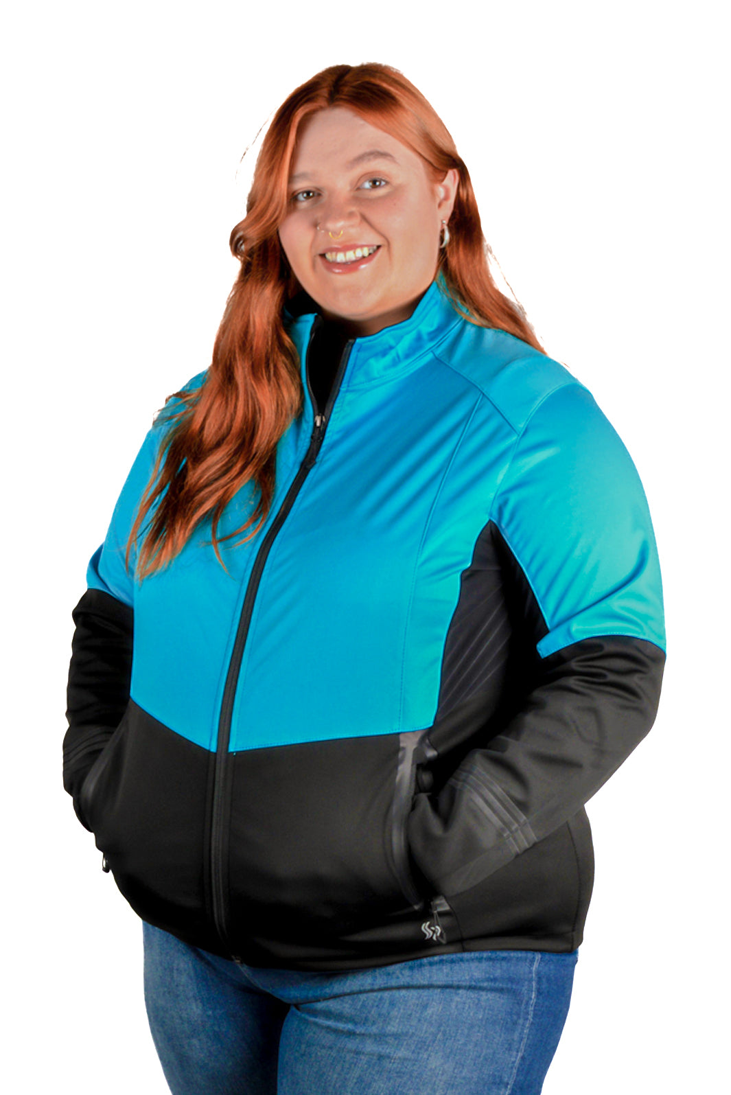 Plus Size Davos Multi-Sport Softshell Jacket by Sportive Plus