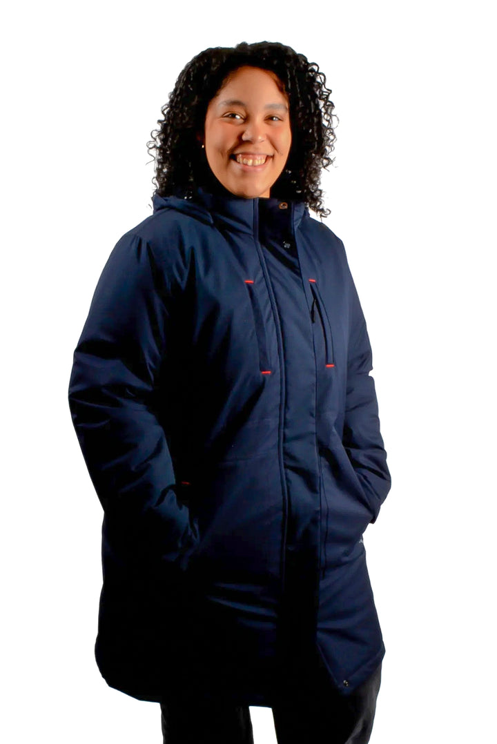 Plus Size Harfang Insulated coat by Sportive Plus