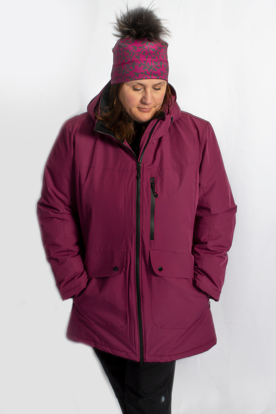 Manteau Isolé Turin Taille Plus de Sportive Plus