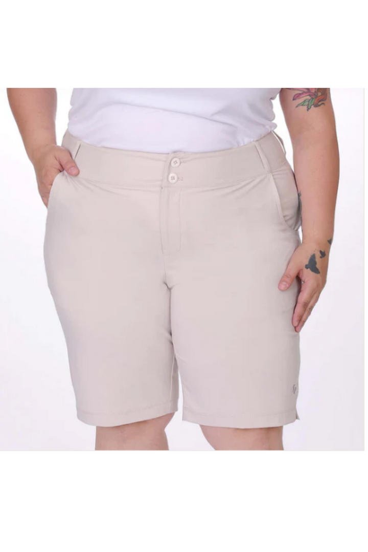 Plus Size Sunset Max Golf Bermuda Shorts by Sportive Plus