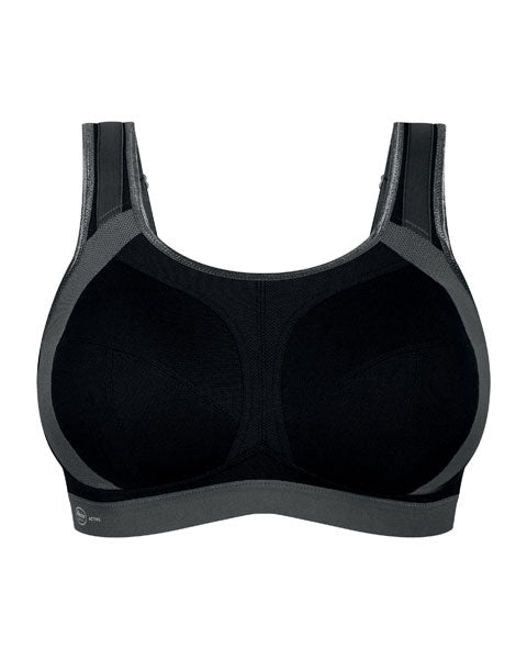 Anita Women's Charcoal Black Plus Size Extreme Control Plus Bra – Sportive  Plus