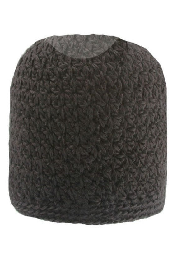 Beanie with Ponytail Opening from Pleau