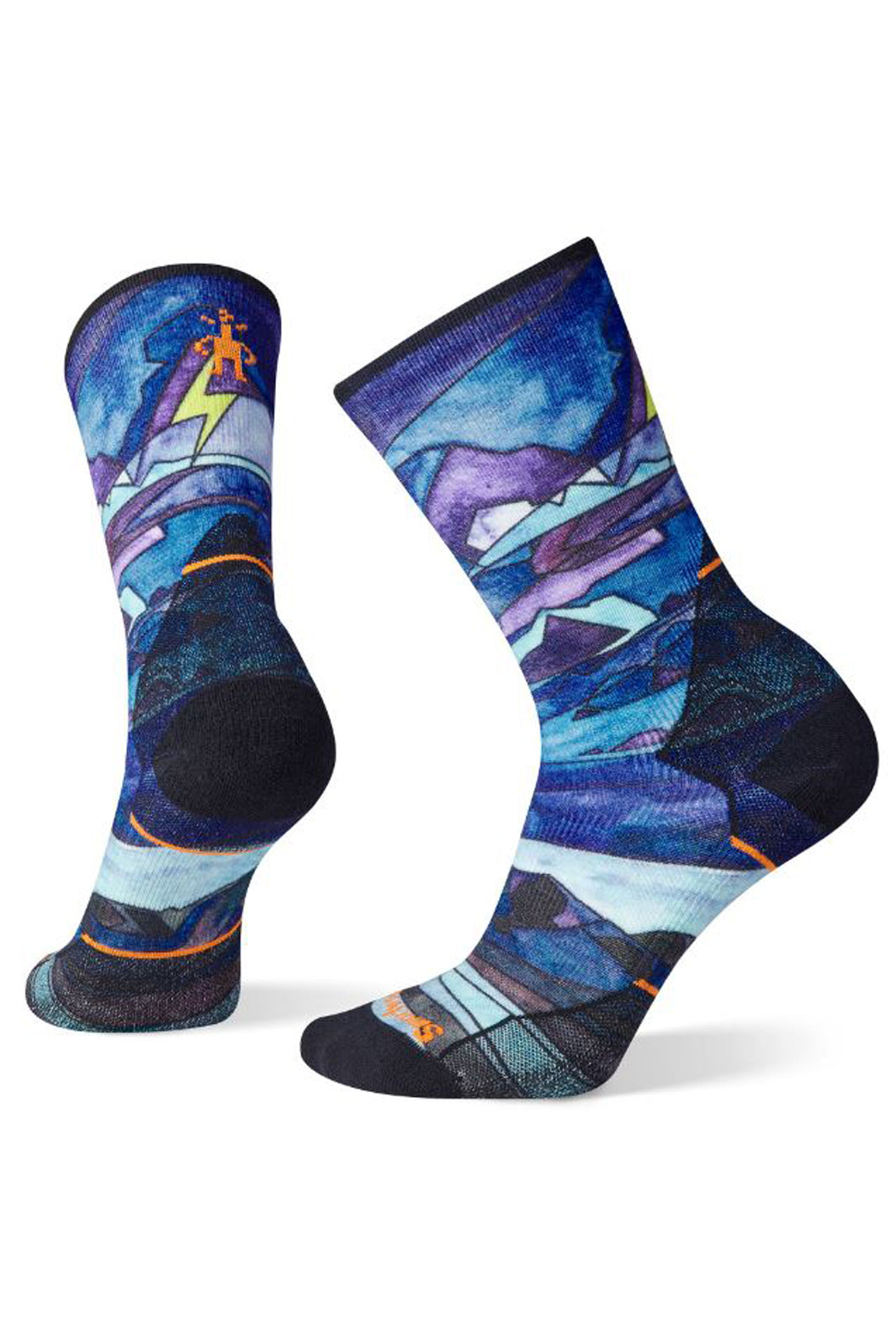 Smartwool Athlete Run Series Printed Running Socks