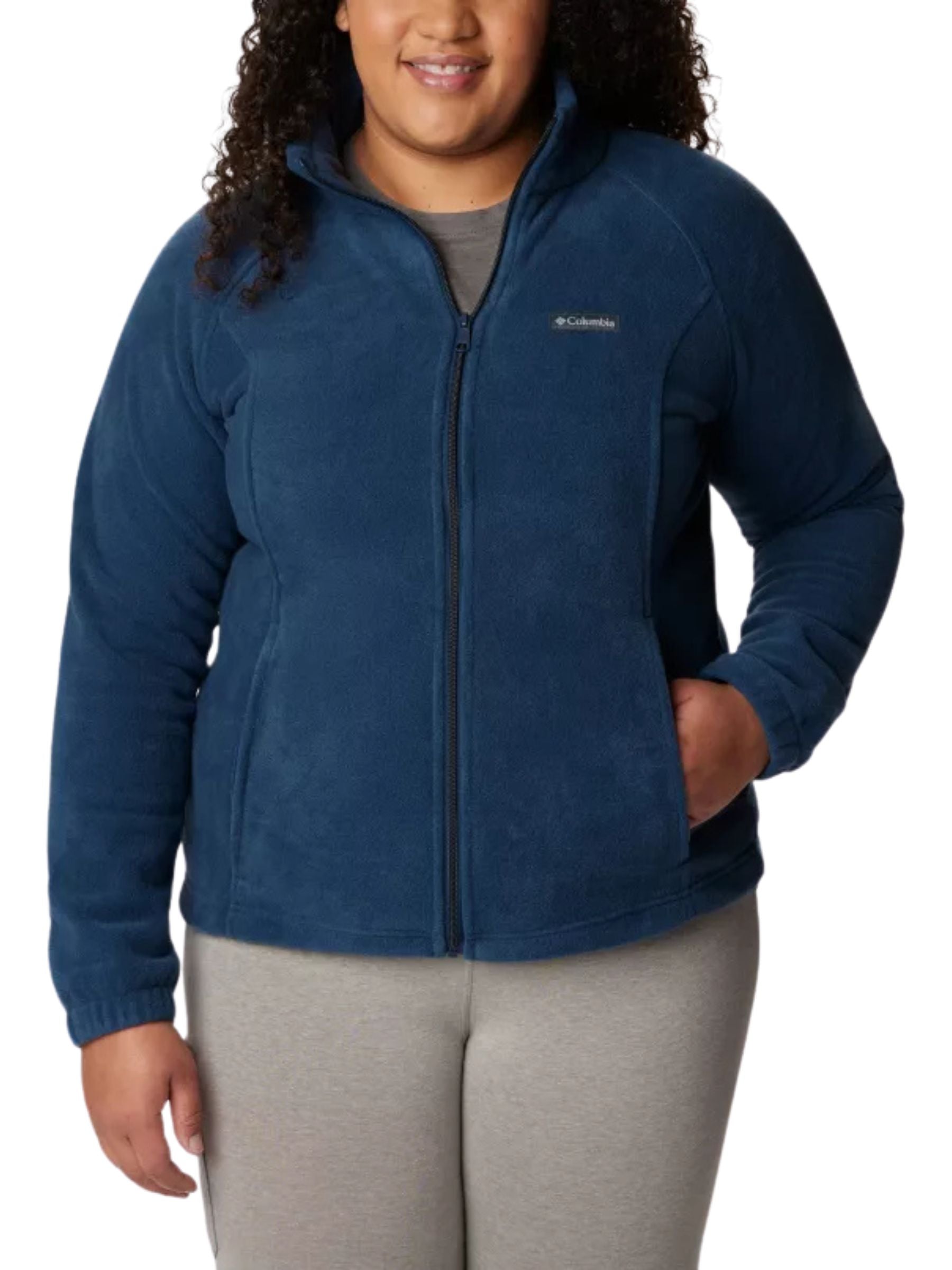 Veste Benton Springs Full Zip Taille Plus - Columbia Navy