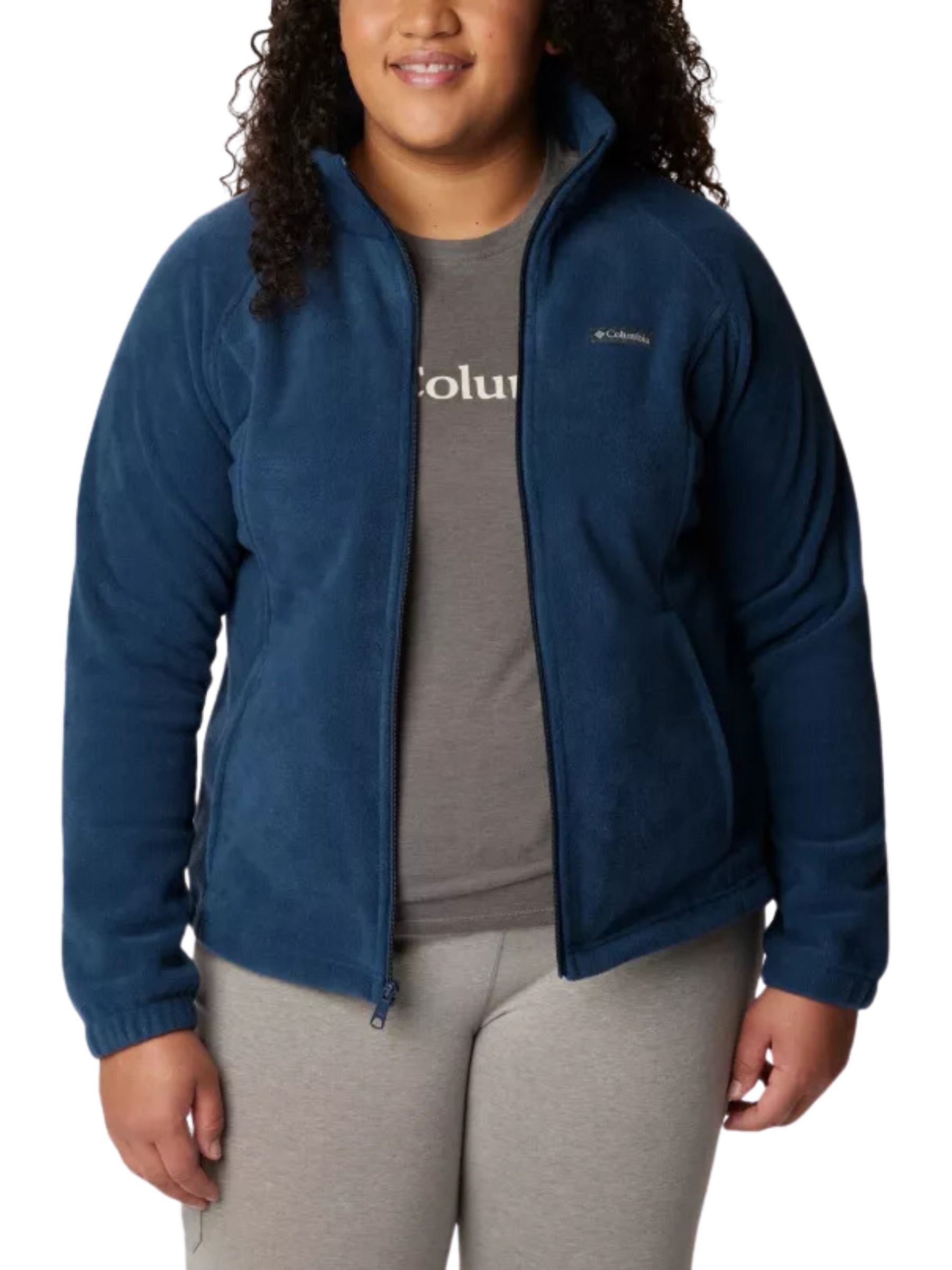 Veste Benton Springs Full Zip Taille Plus - Columbia Navy