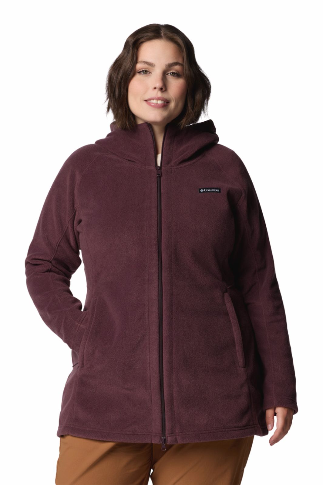 Benton Spring II Plus Size Hooded Long Jacket from Columbia