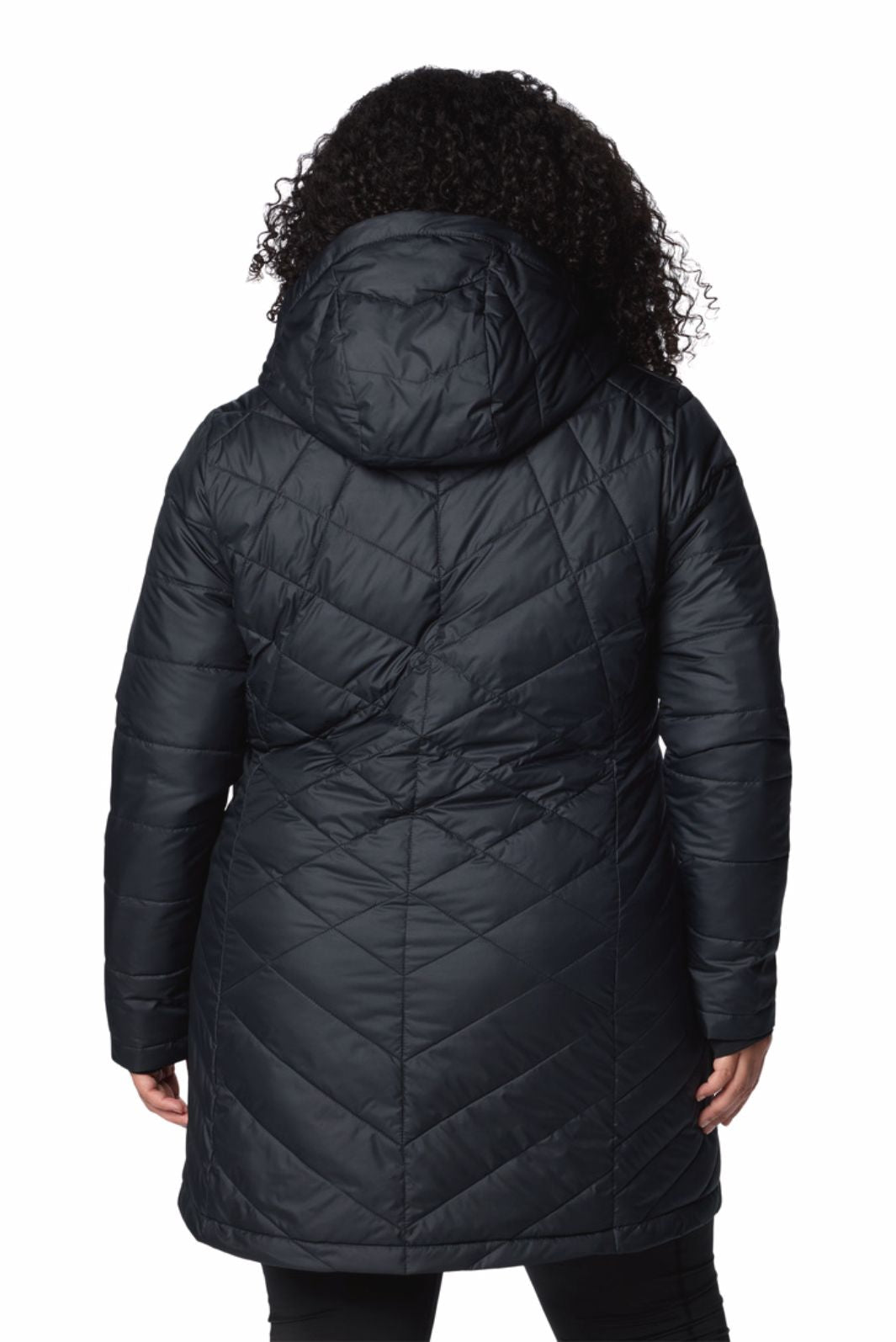 Heavenly Plus Size Long Hooded Coat from Columbia