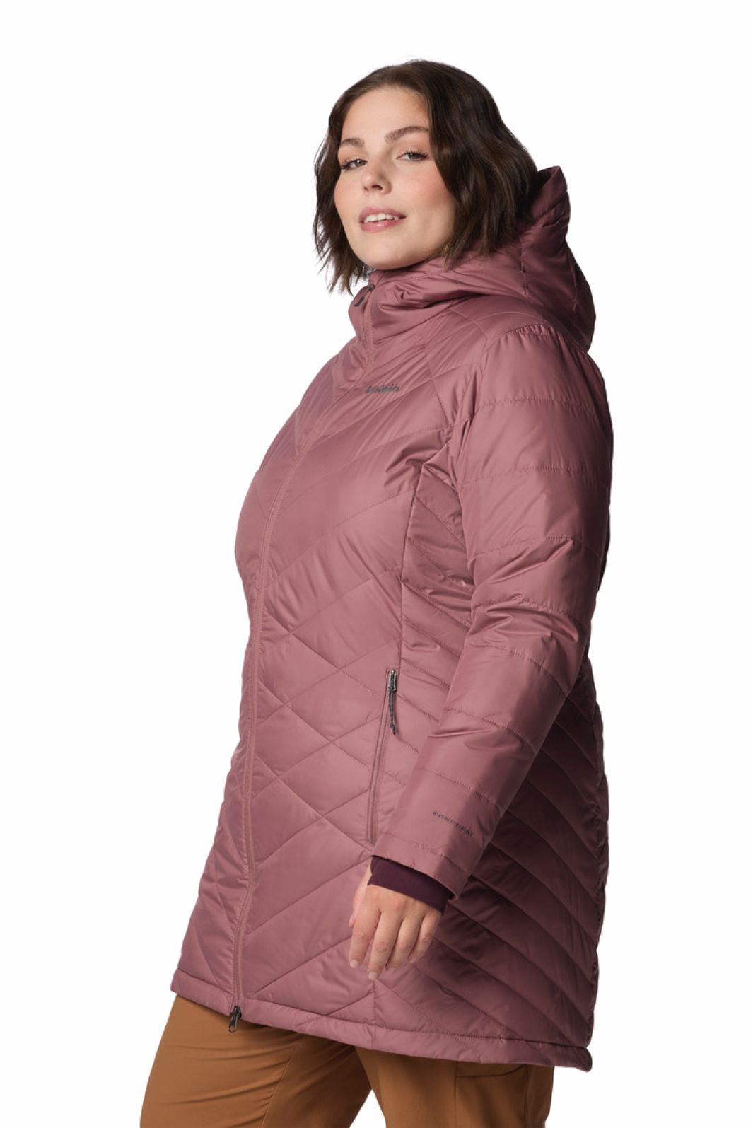 Heavenly Plus Size Long Hooded Coat from Columbia