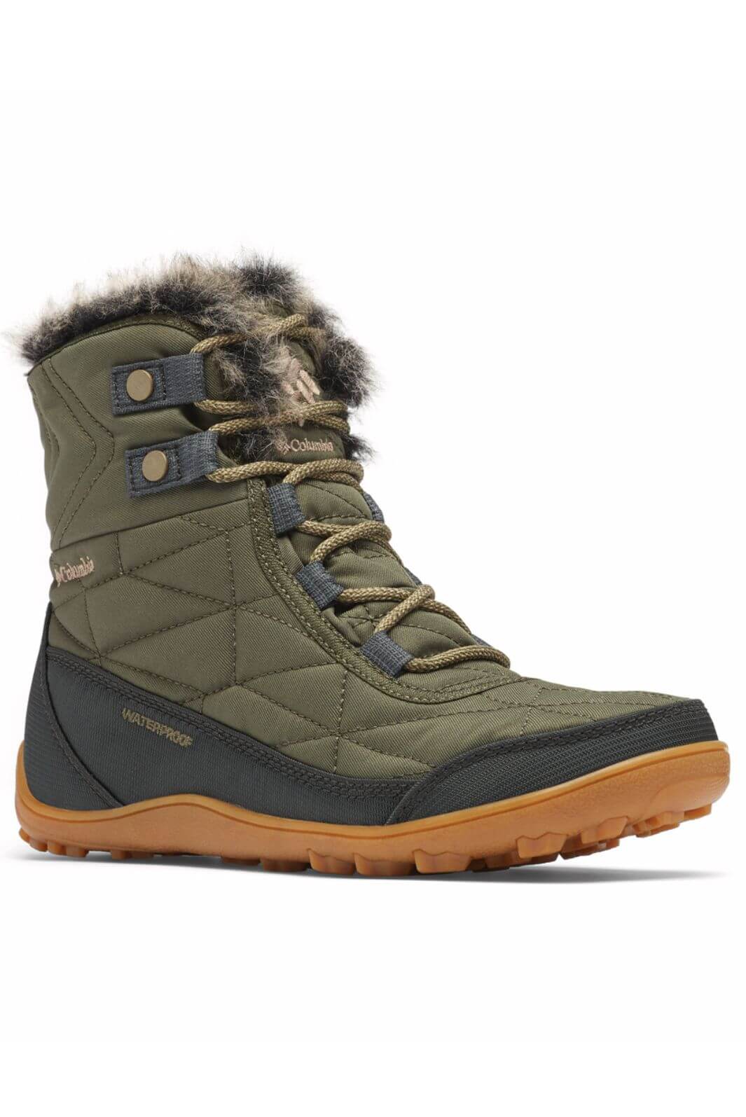 Bottes Larges Minx™ Shorty III Nori. Khaki II de Columbia (pour pieds larges)