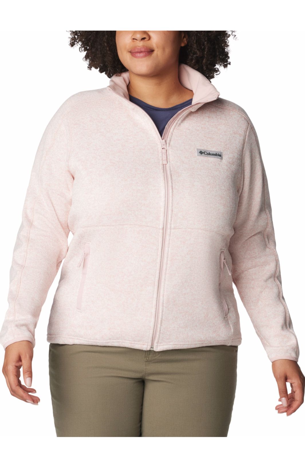 Columbia Plus Size Polar Sweater Weather Full Zip Jacket