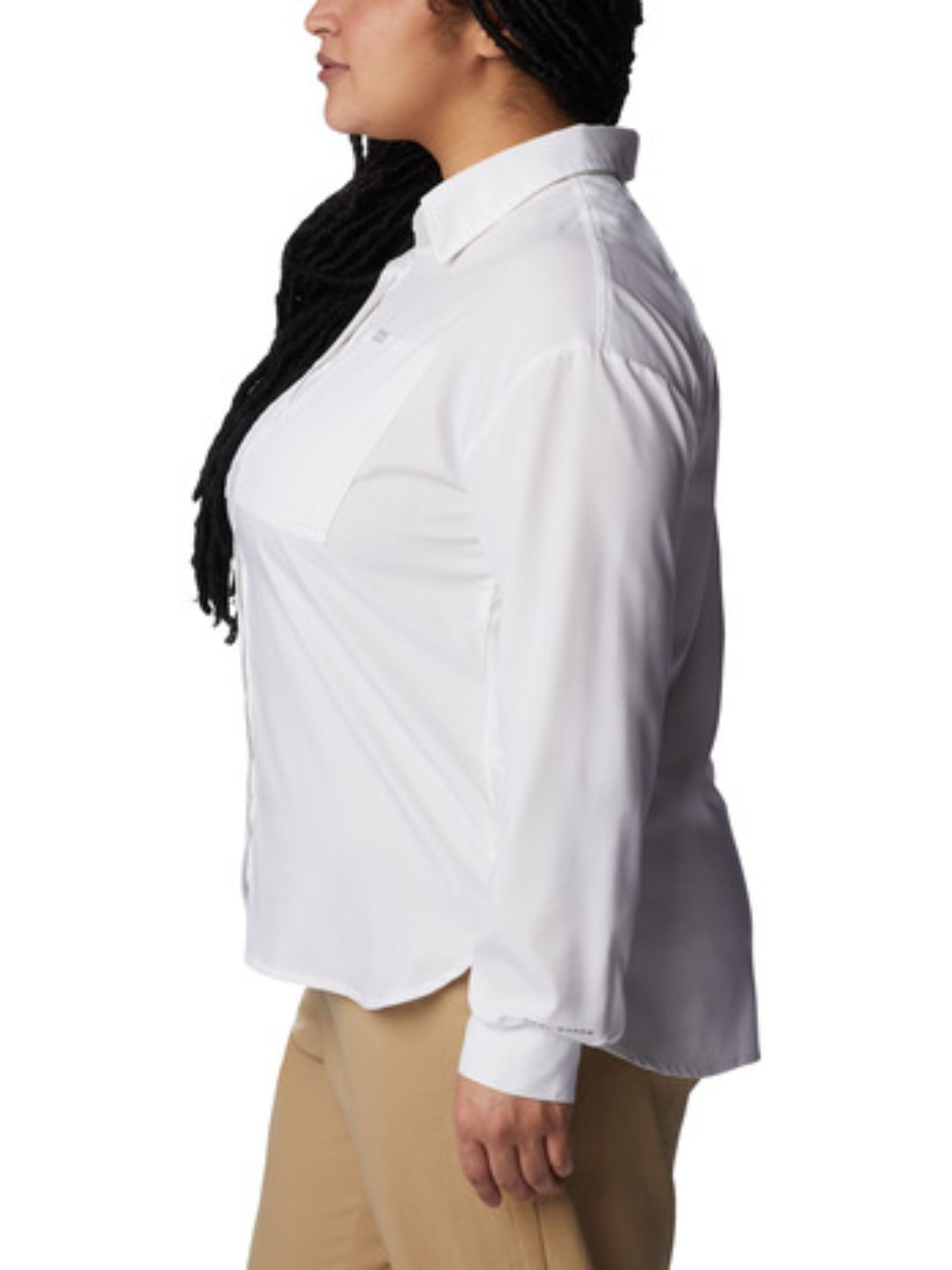 Chemise Silver Ridge Utility Taille Plus -Blanc