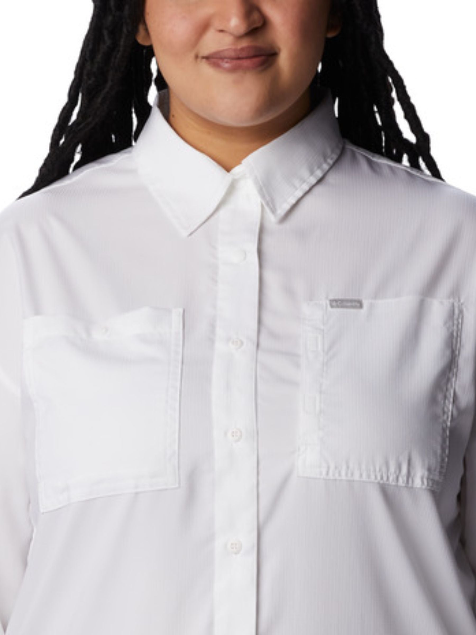 Chemise Silver Ridge Utility Taille Plus -Blanc