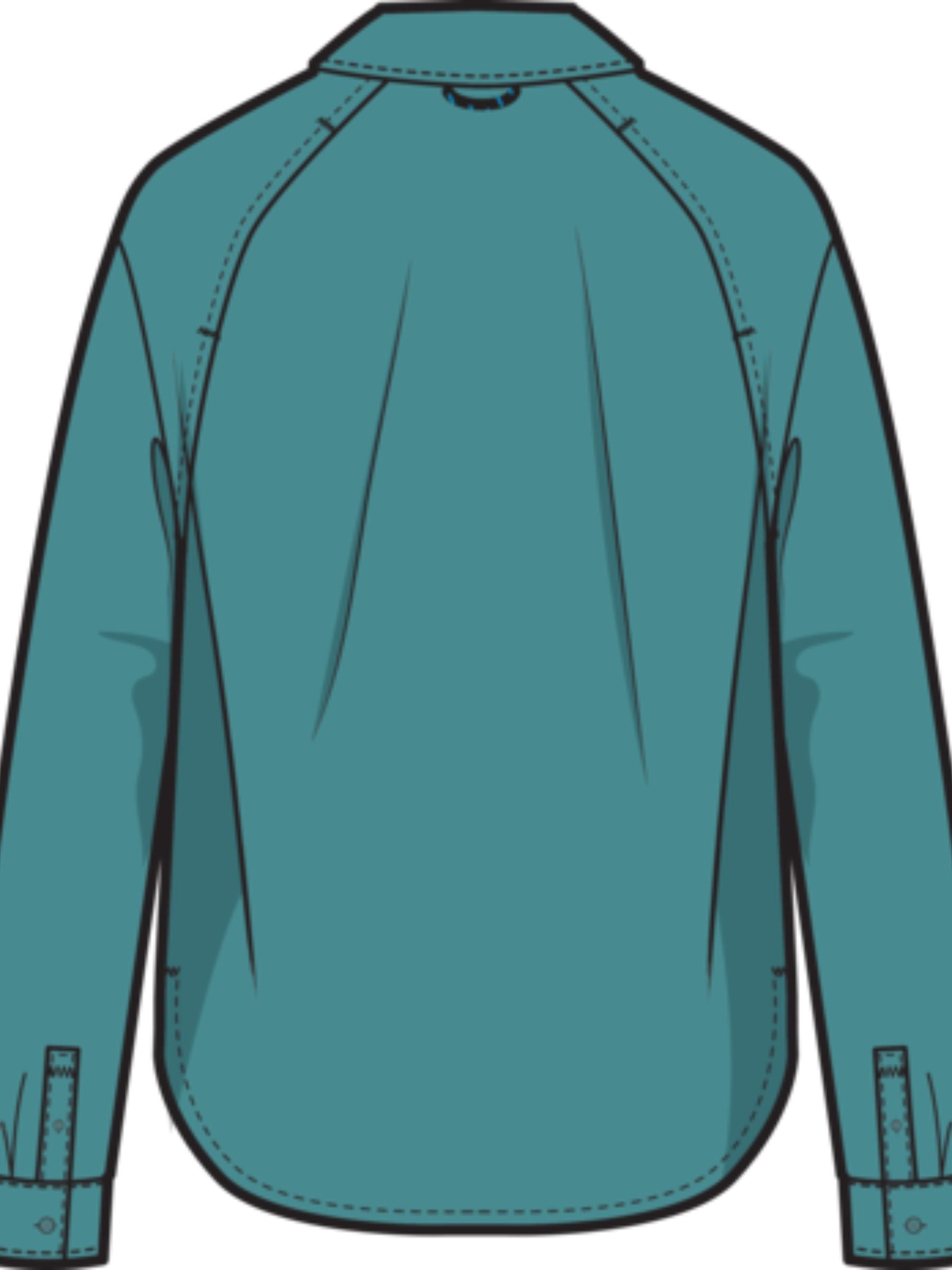 Chemise Silver Ridge Utility Taille Plus - Teal