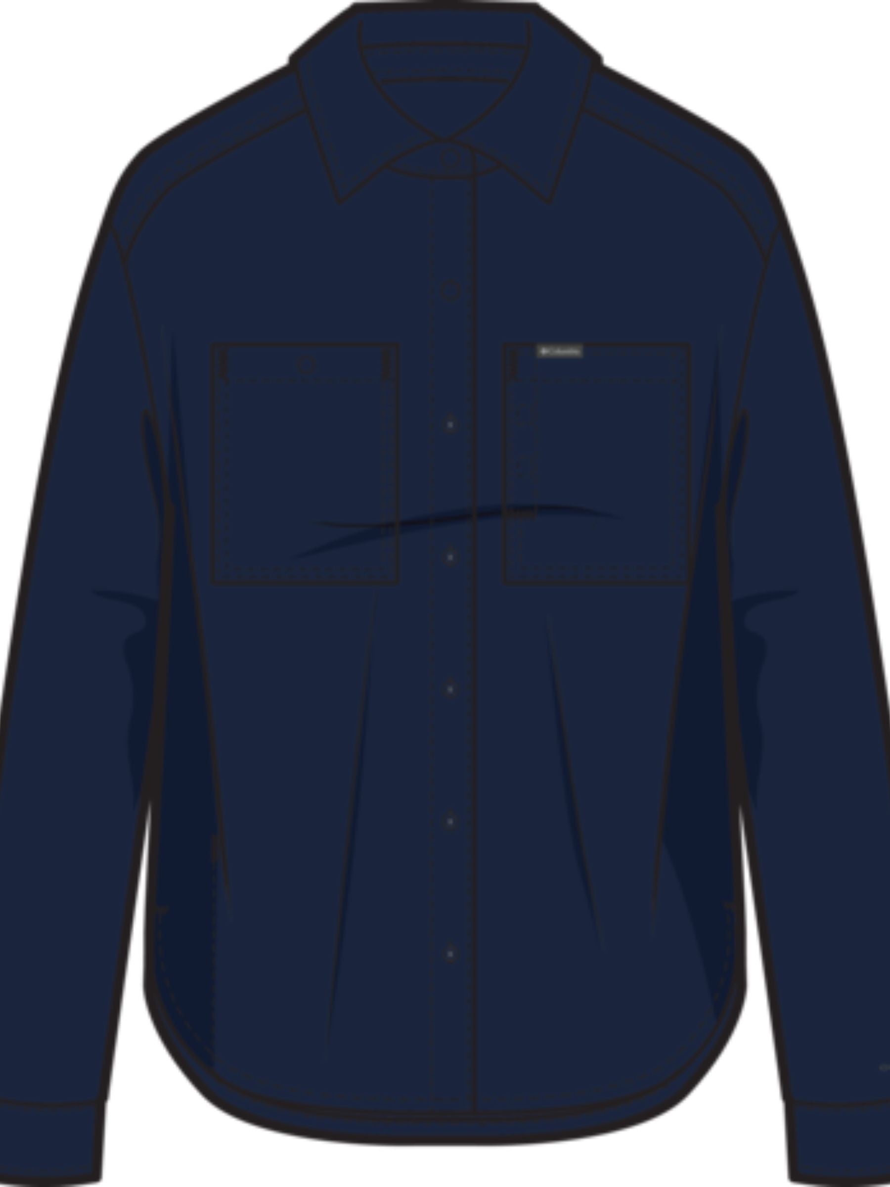 Chemise Silver Ridge Utility Taille Plus - Collegiate Navy