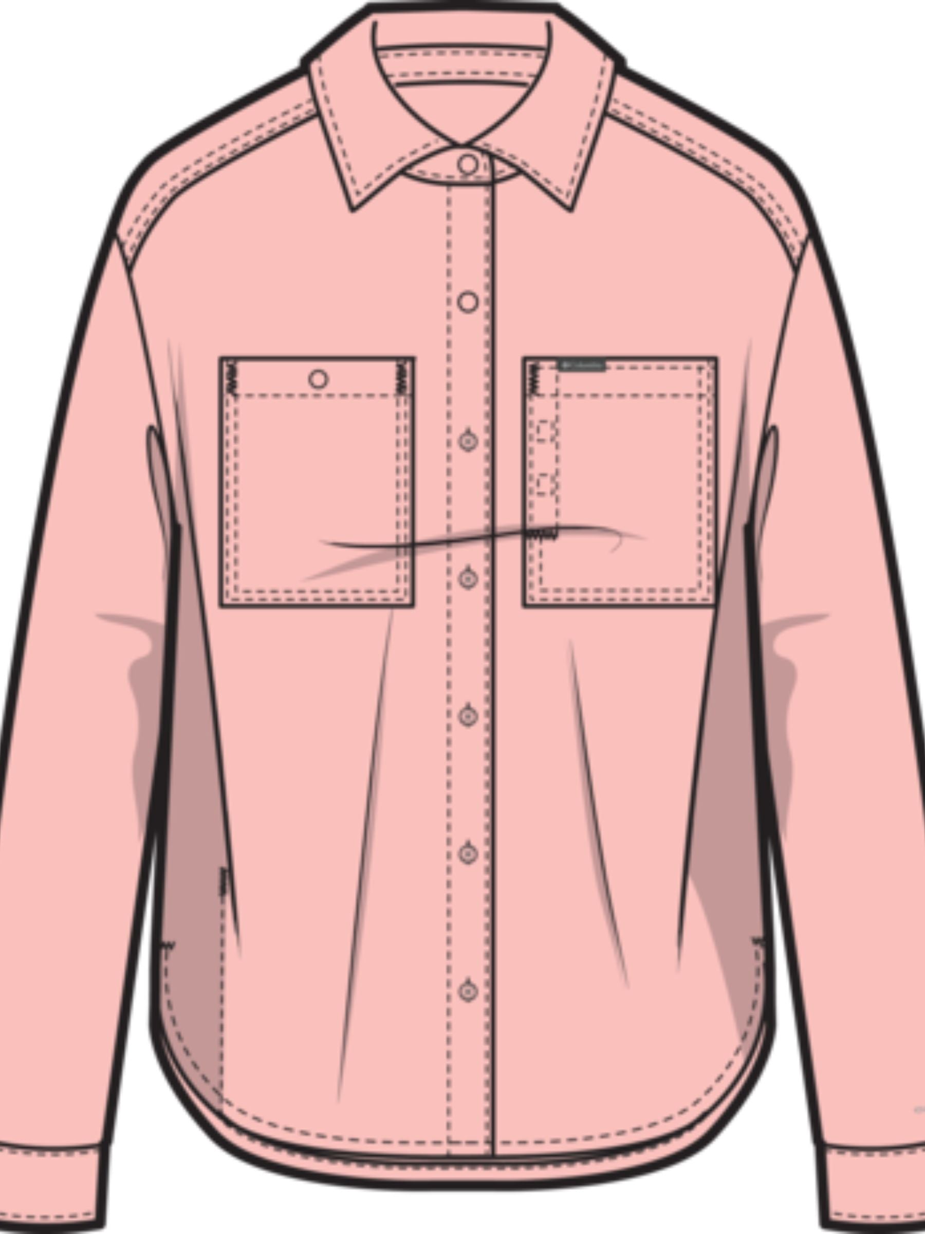 Chemise Silver Ridge Utility Taille Plus - Pink Sand