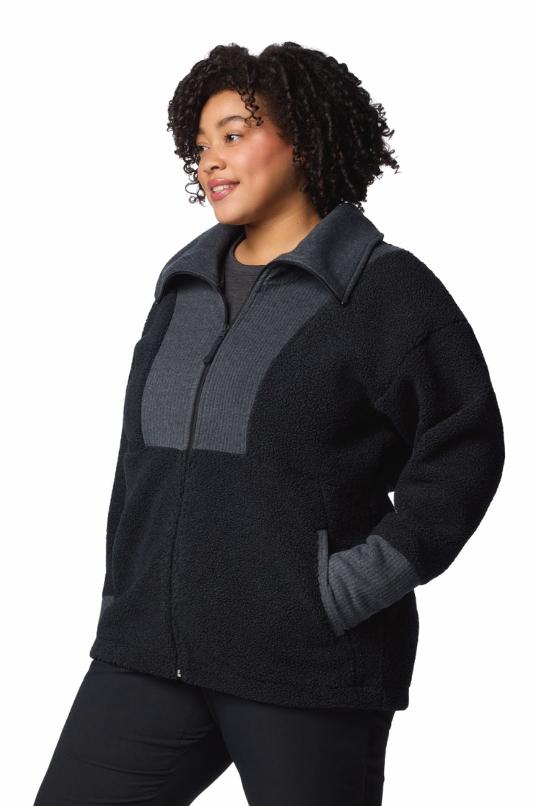 Boundless Trek Plus Size Fleece Jacket with Zipper from Columbia