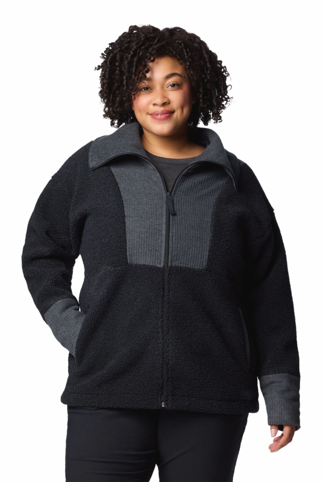 Boundless Trek Plus Size Fleece Jacket with Zipper from Columbia