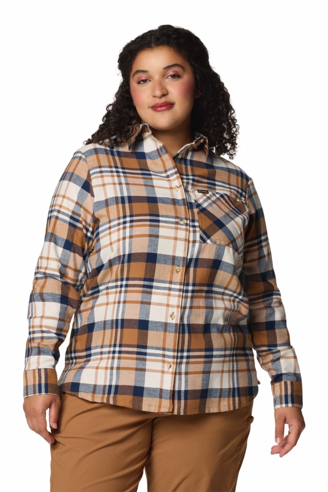 Calico Basin Flannel M/L Shirt Plus Size from Columbia