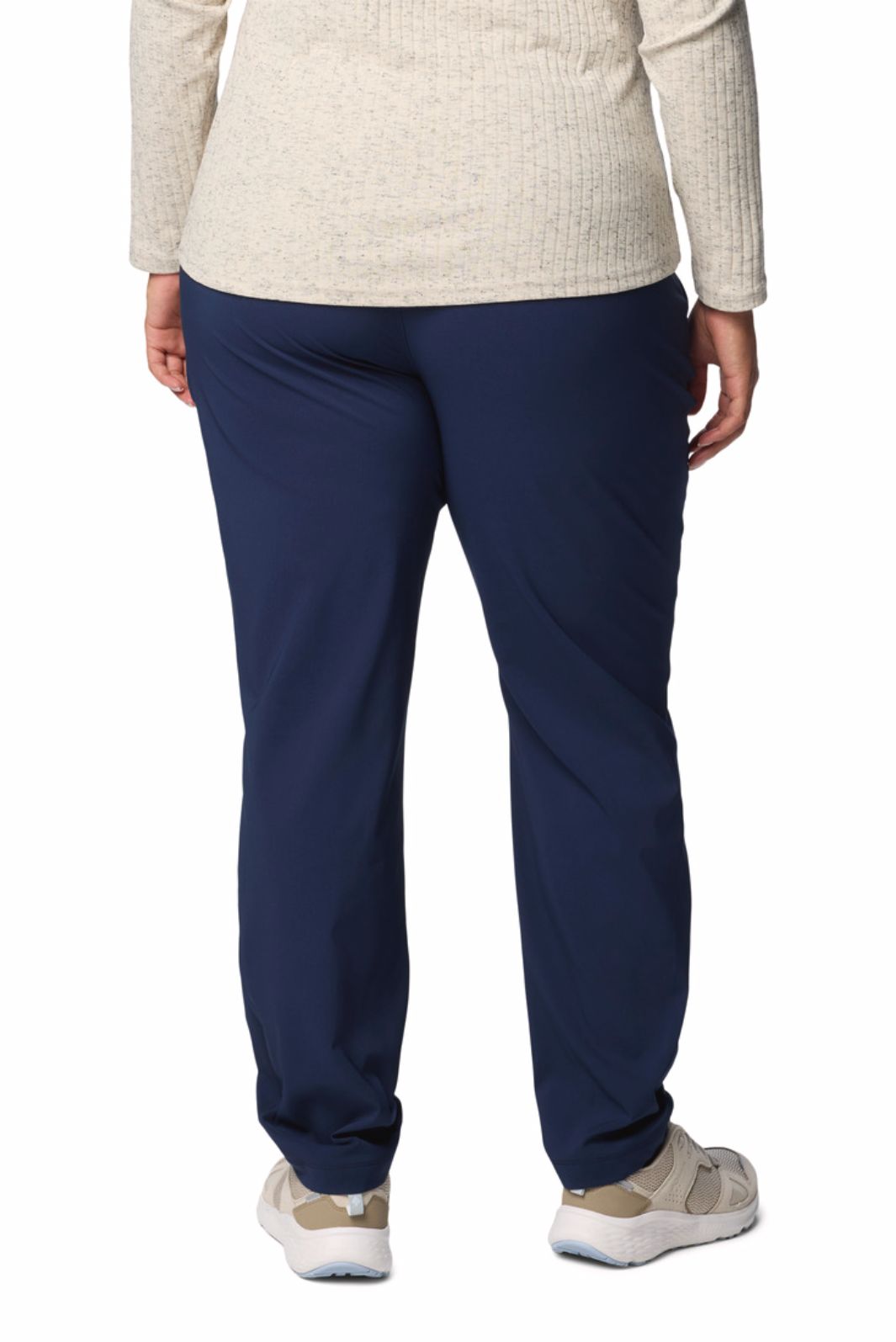 Columbia Plus Size Anytime Slim Pull-On Pant (Collegiate Navy)