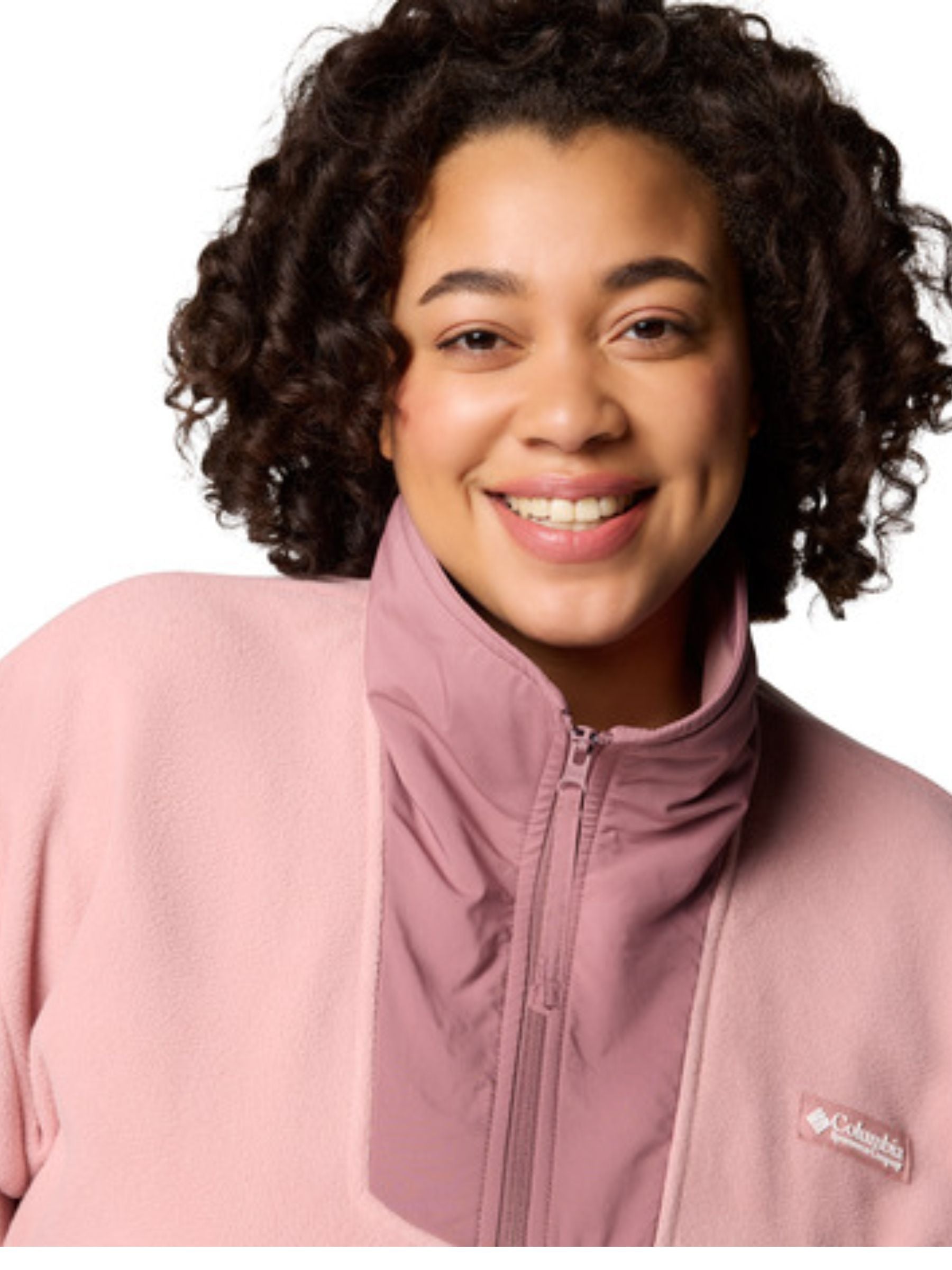 Veste Polaire Sequoia Grove Taille Plus - Eraser Pink & Fig