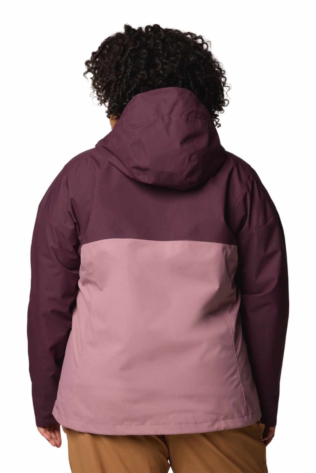 Columbia Plus Size Hikebound II Hooded Jacket (Moonvista &amp; Fig)