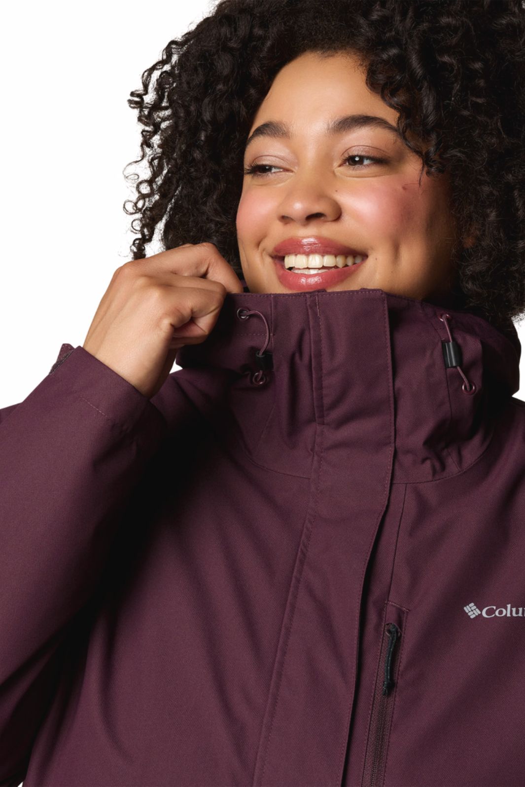 Manteau à Capuchon Hikebound II Taille Plus (Moonvista & Figue) de Columbia