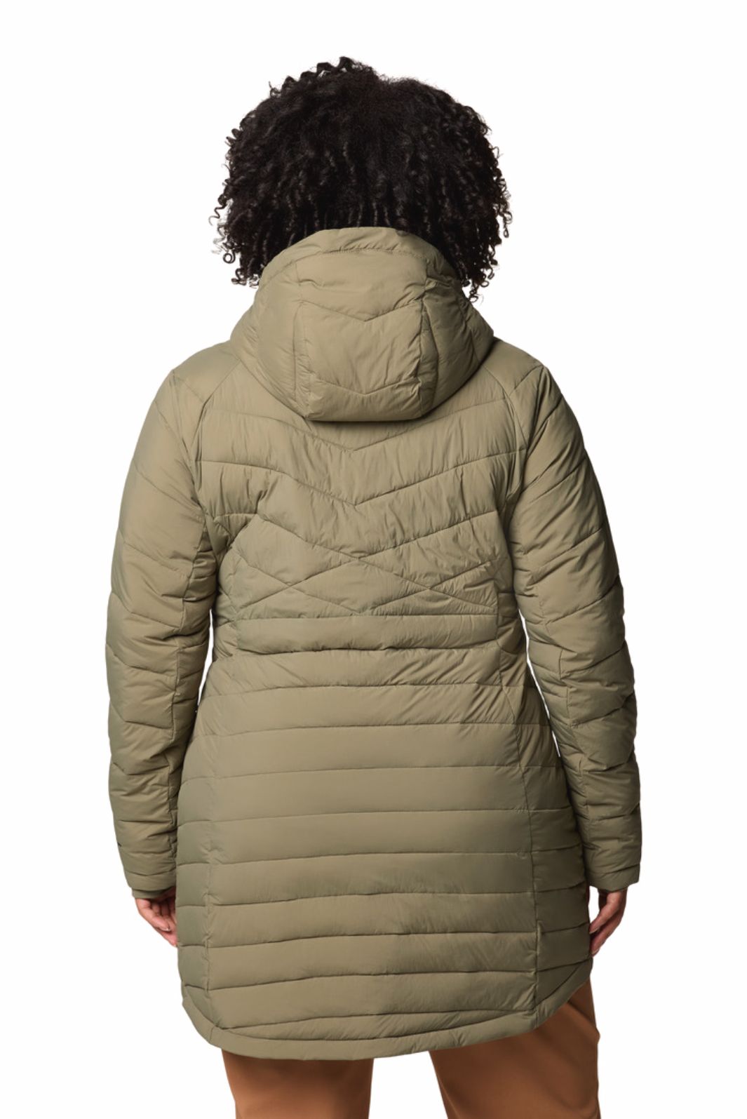 Manteau à Capuchon Joy Peak II Taille Plus Stone Green de Columbia