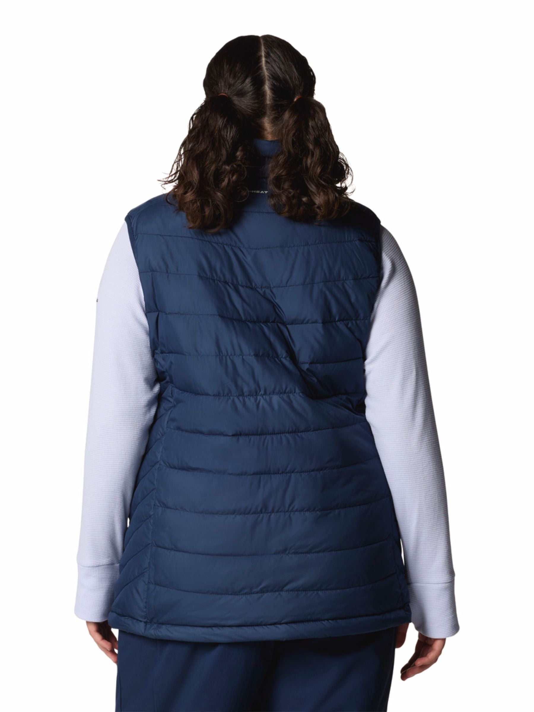 Veste S/M Powder Lite II Taille Plus Collegiate Navy de Columbia